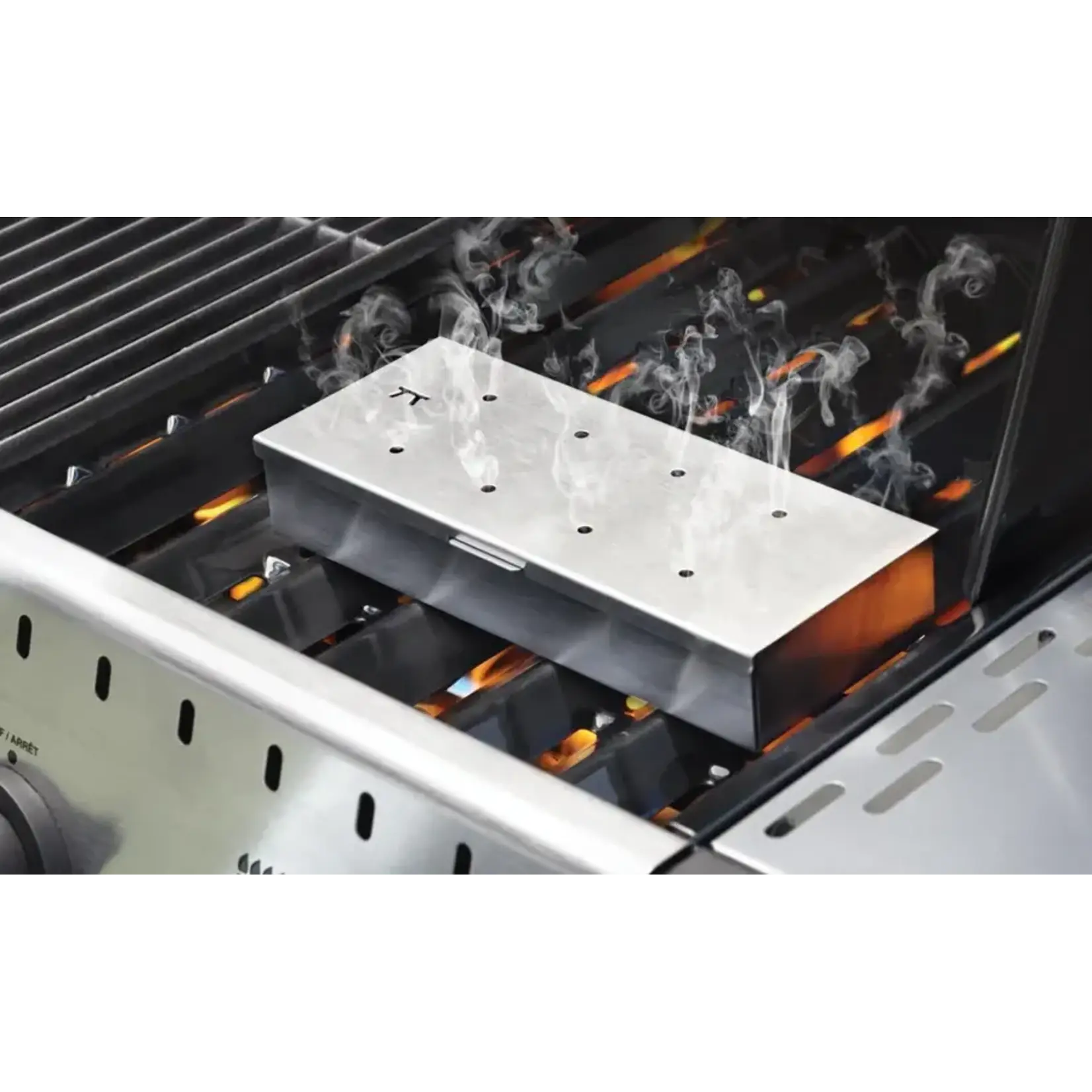 Fox Run Fox Run Wood Chip Smoking Box - Stainless