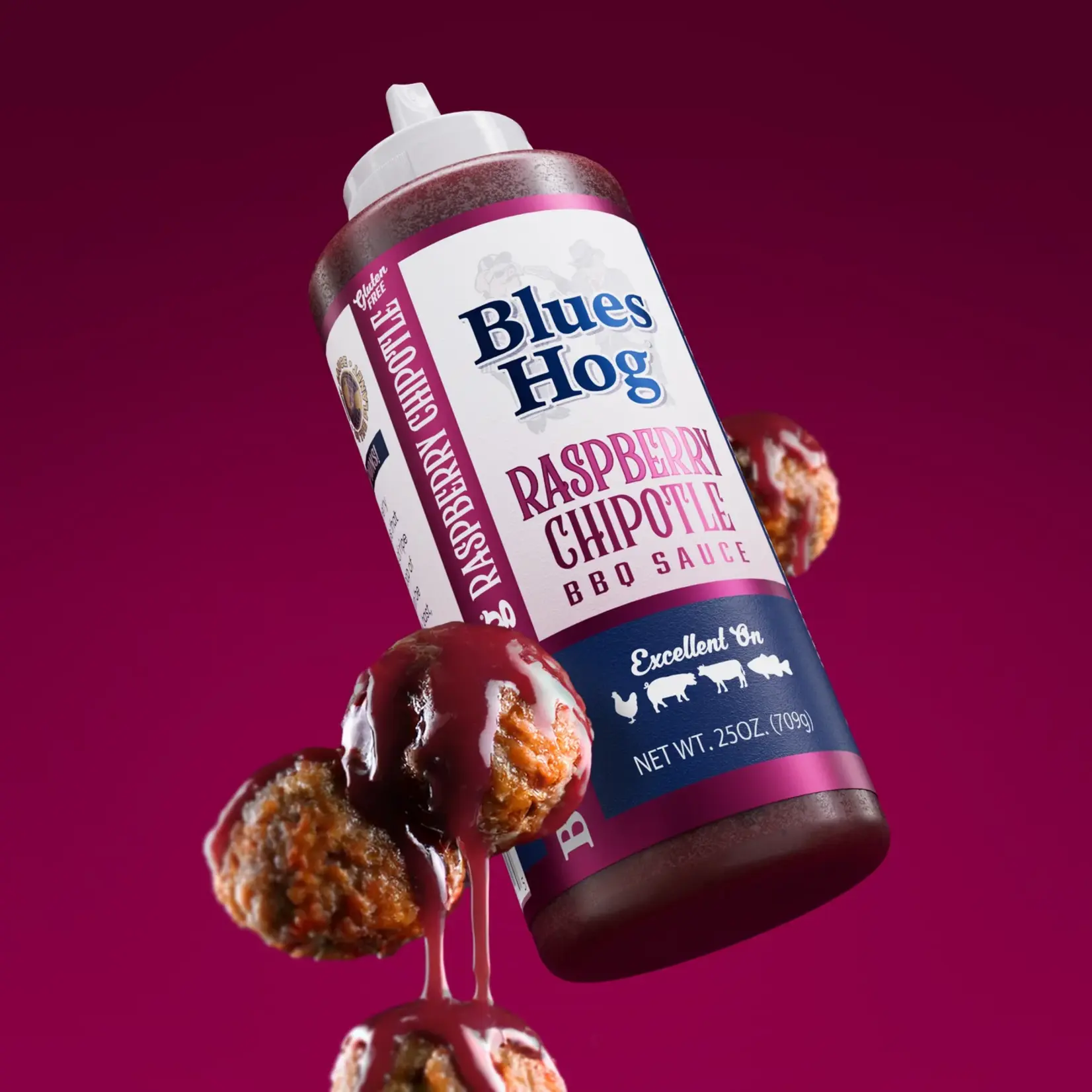 Blues Hog Blues Hog Raspberry Chipotle Barbecue Sauce 25oz