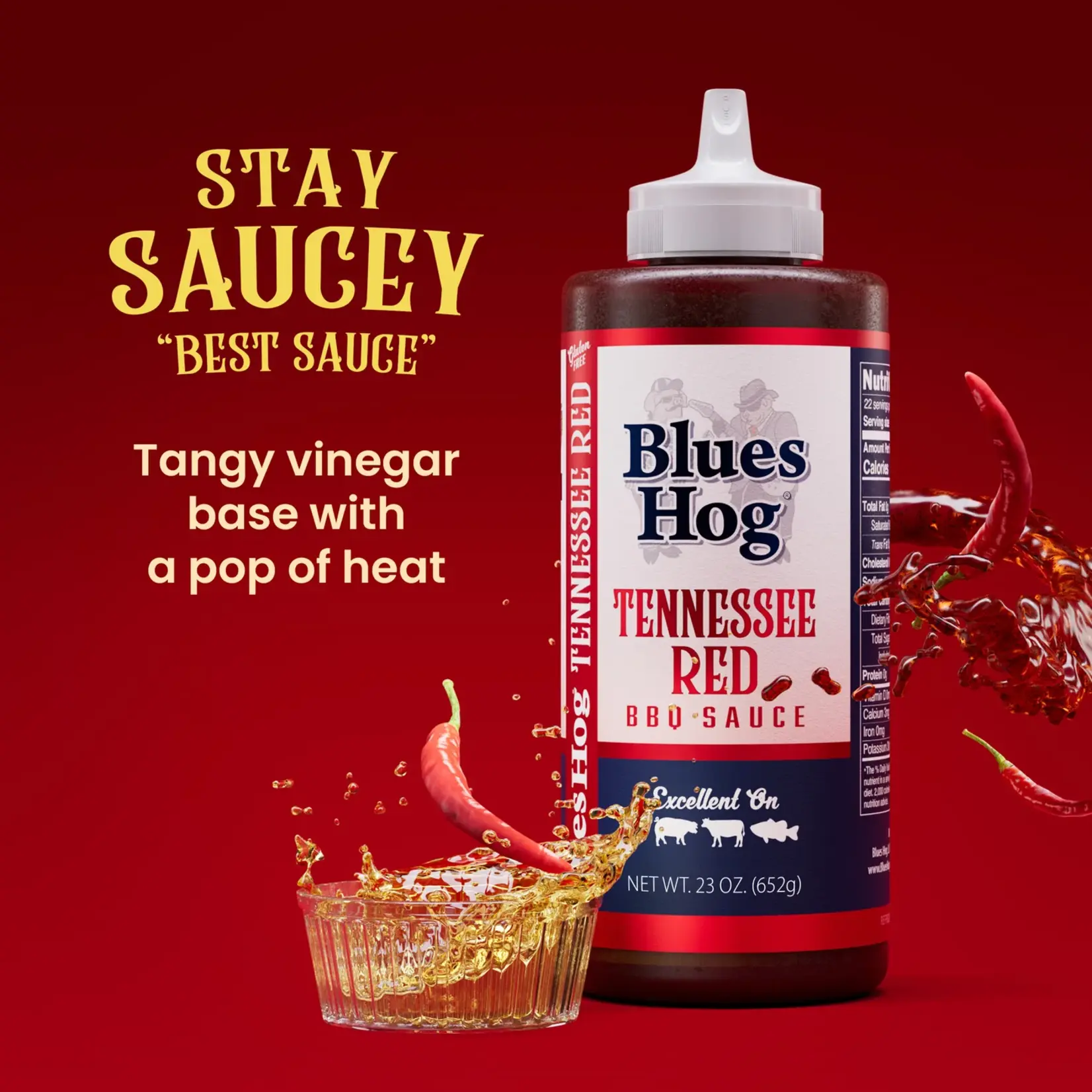 Blues Hog Blues Hog Tennessee Red Barbecue Sauce 23oz