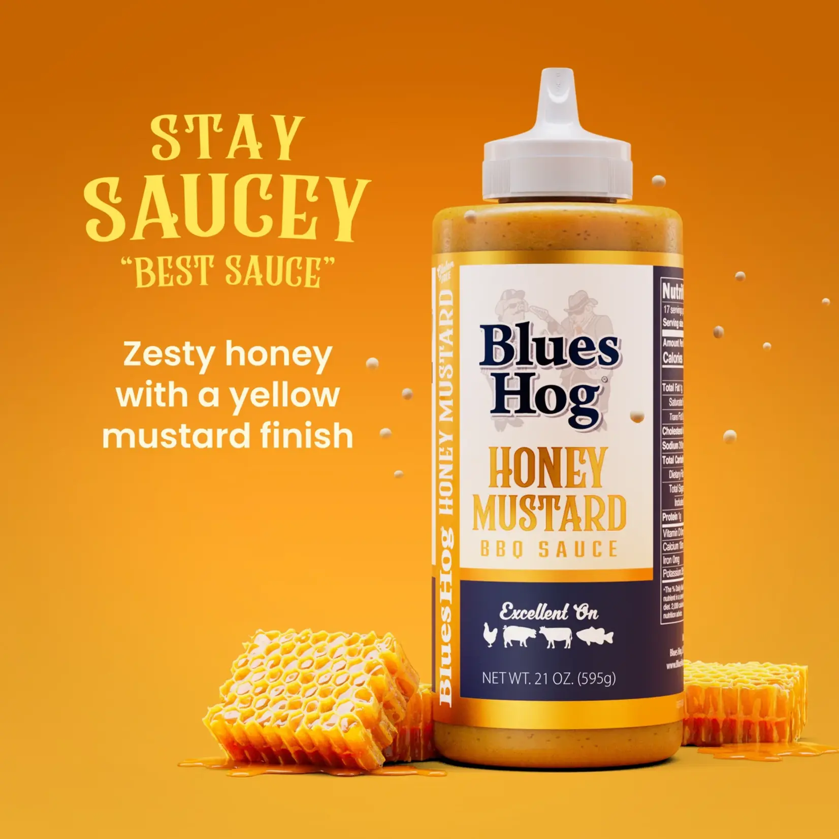 Blues Hog Blues Hog Honey Mustard Sauce 21oz