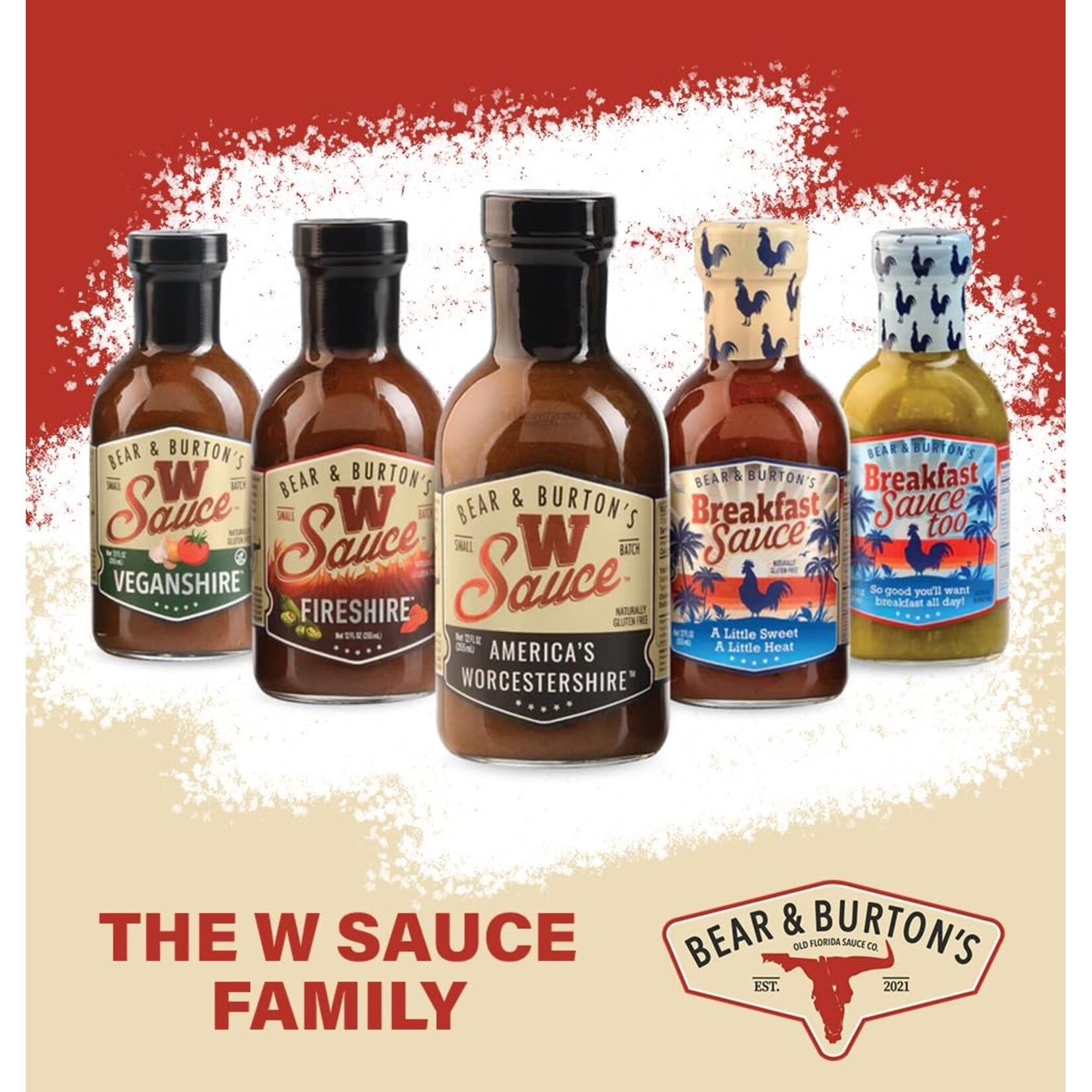 Bear & Burton's Bear & Burton's W Sauce America's Worcestershire 13oz