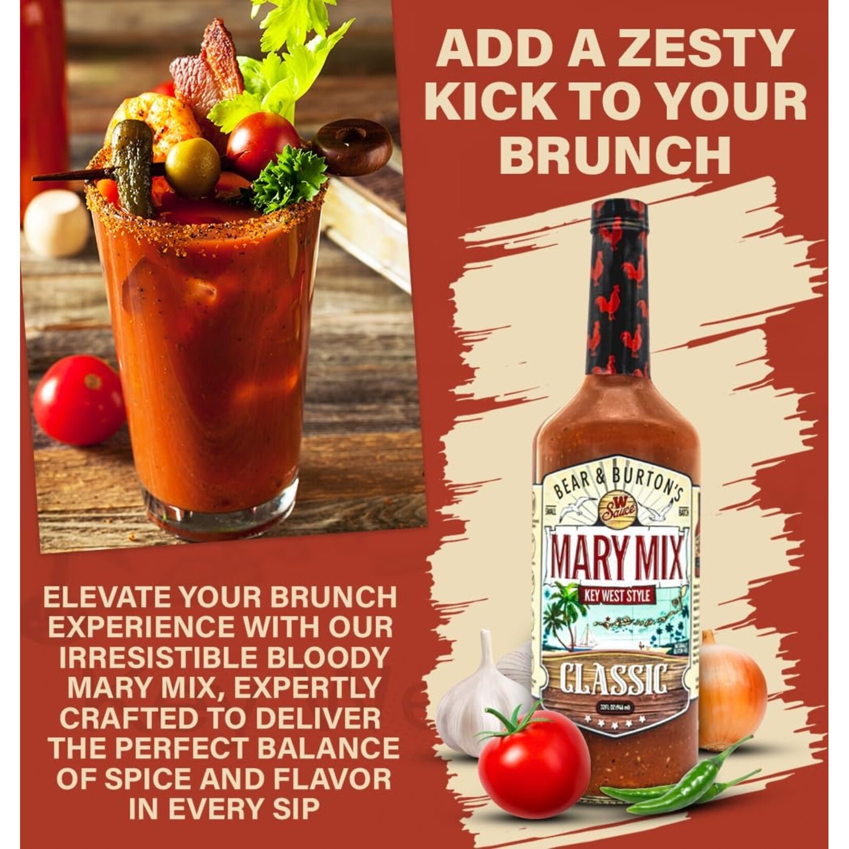 Bear & Burton's Bear & Burton's Bloody Mary Mix 32oz
