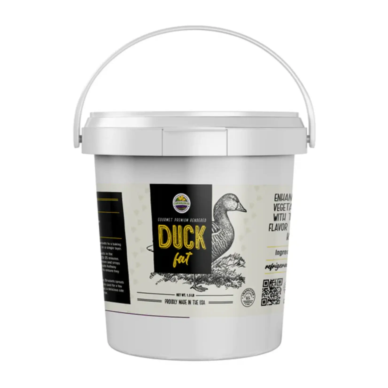Duck Fat Premium Rendered Duck Fat 1.5lb.
