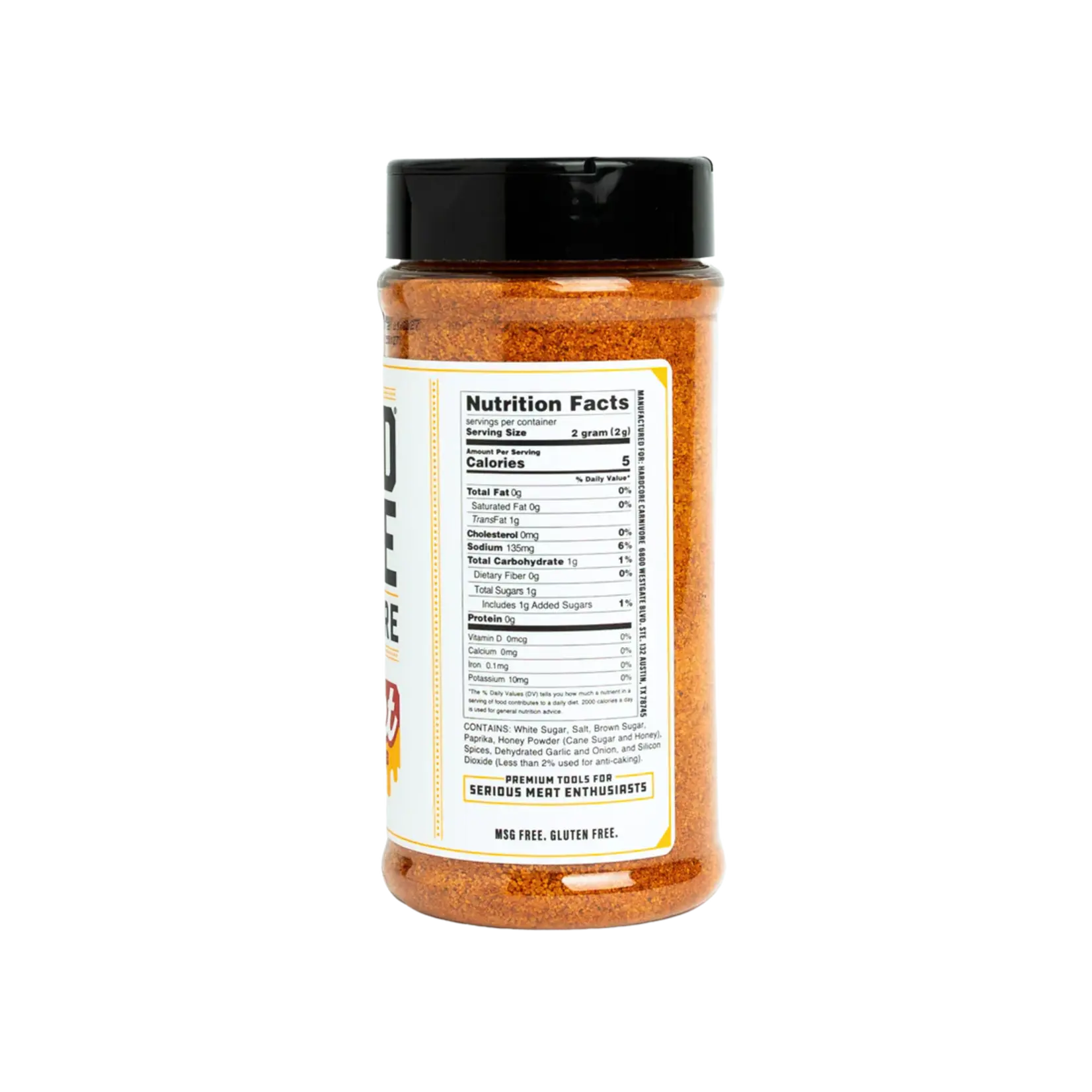 Hardcore Carnivore Hardcore Carnivore Sweet BBQ 12.25oz.