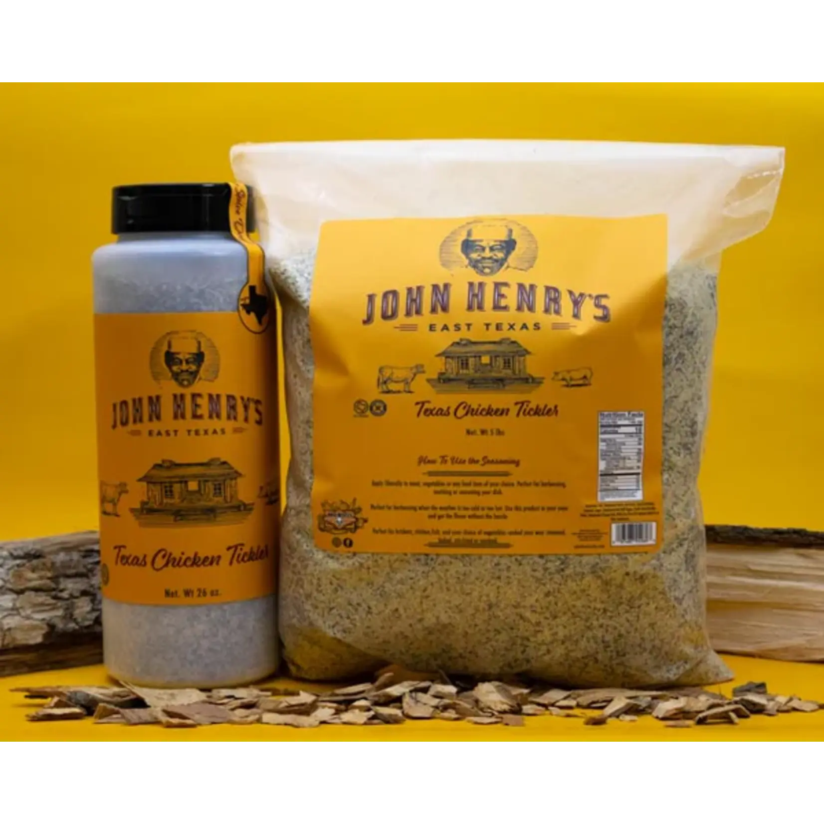 John Henry's John Henry's Texas Chicken Tickler Rub 10.5oz
