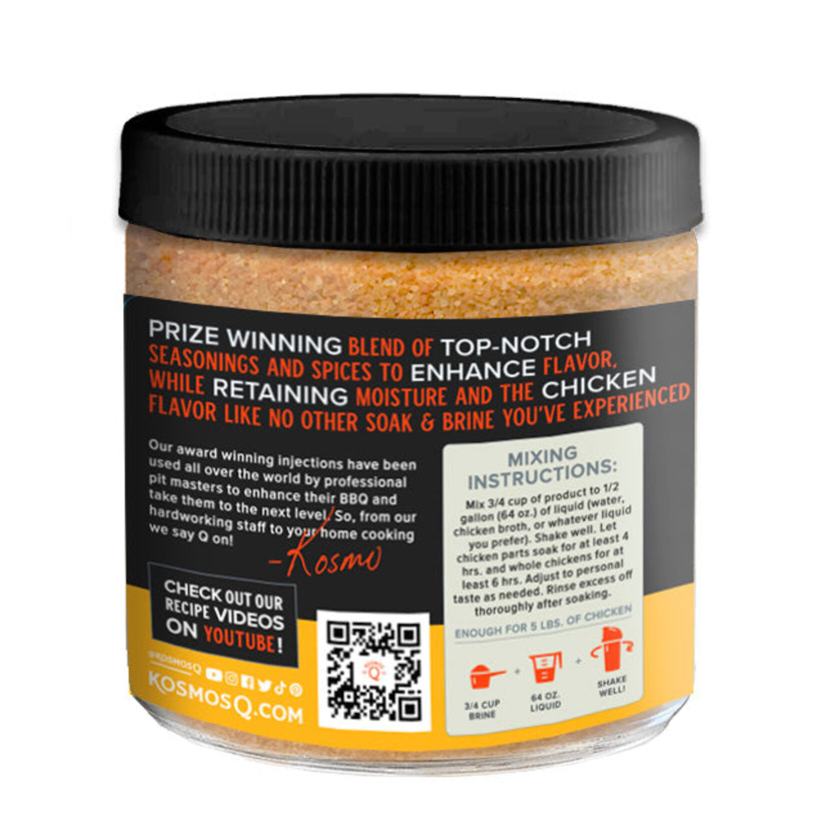 Kosmos Q Kosmos Q Chicken Soak Brine Mix 16oz