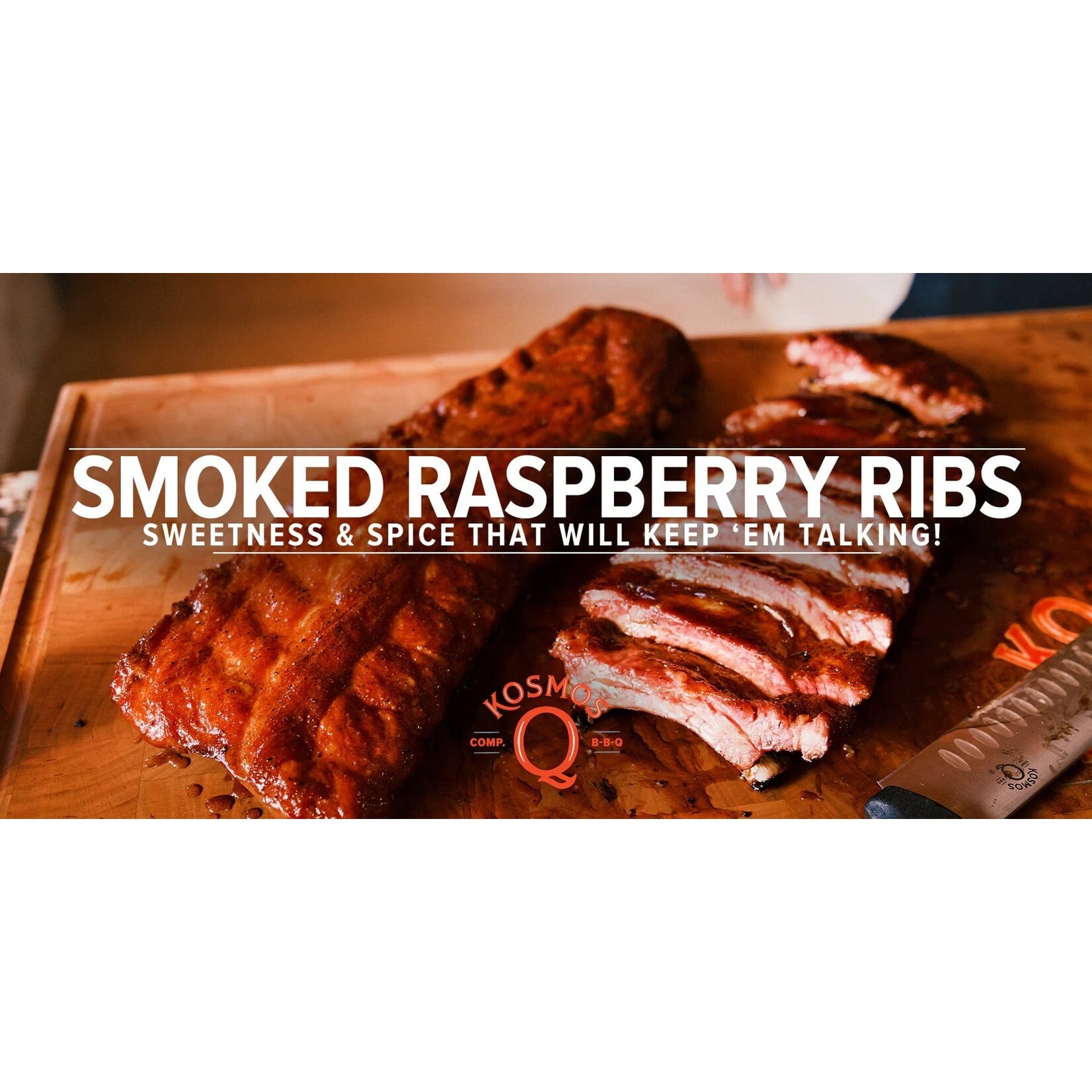 Kosmos Q Kosmos Q Raspberry Chipotle BBQ Sauce 16.5oz