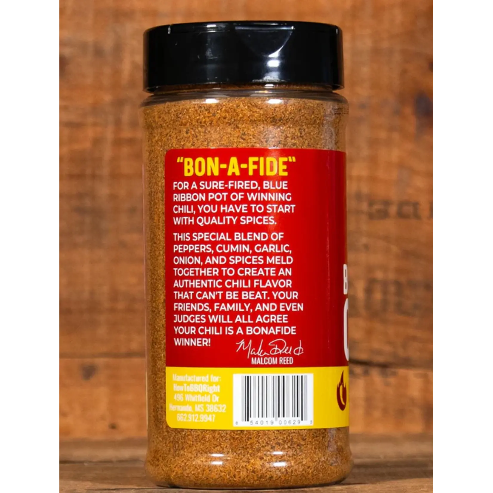 Malcom's Malcom’s Bonfide Chili Seasoning