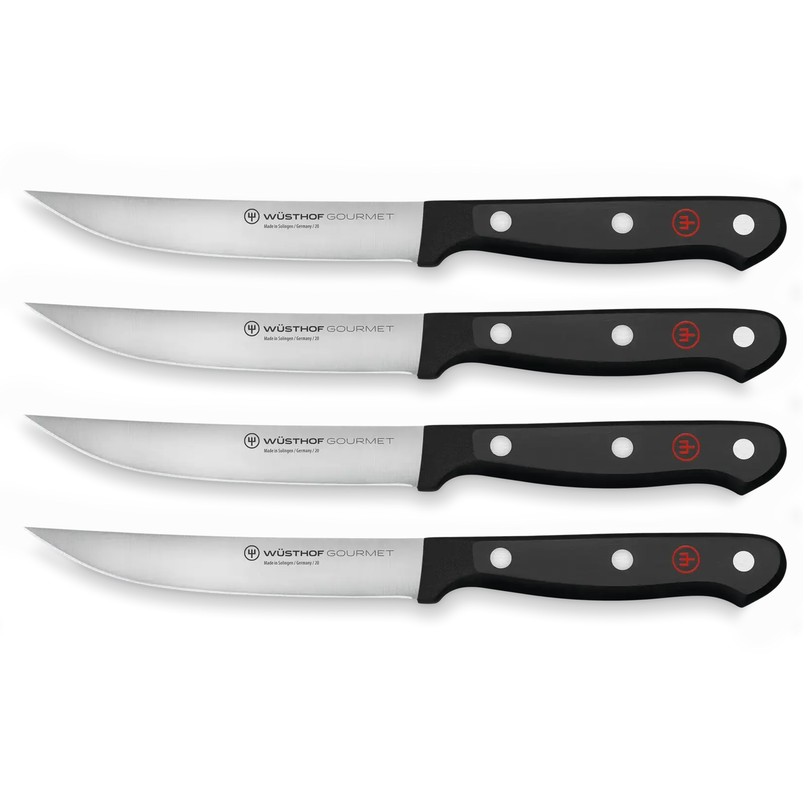 Wüsthof Wusthof Gourmet 4pc Steak Knife Set - Black