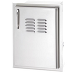 American Outdoor Grill AOG 20"x14" Single Access Door w/ Tank Tray & Louvers - Right Opening