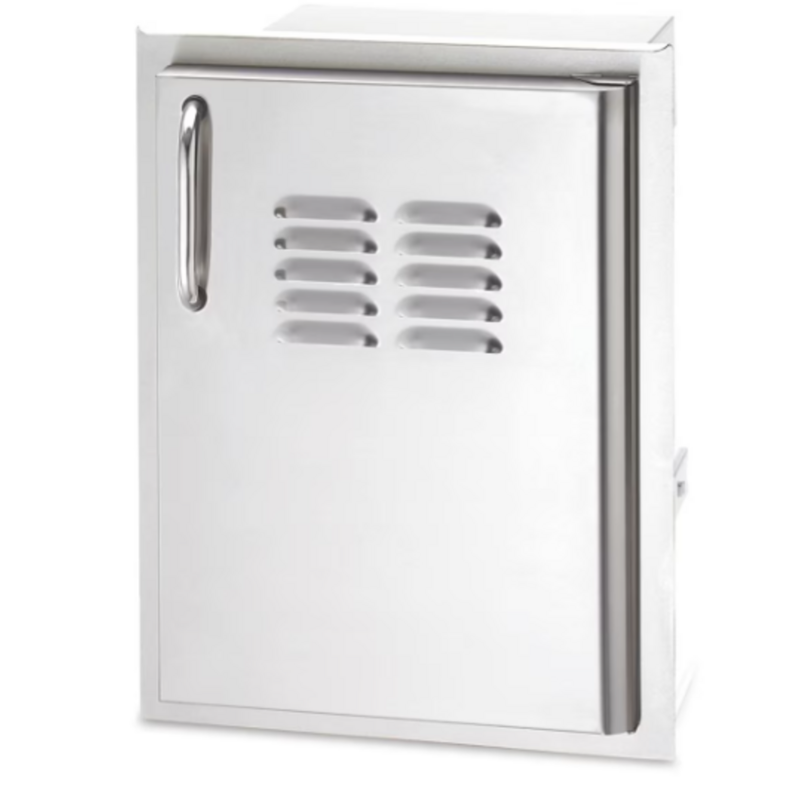 American Outdoor Grill AOG 20"x14" Single Access Door w/ Tank Tray & Louvers - Right Opening