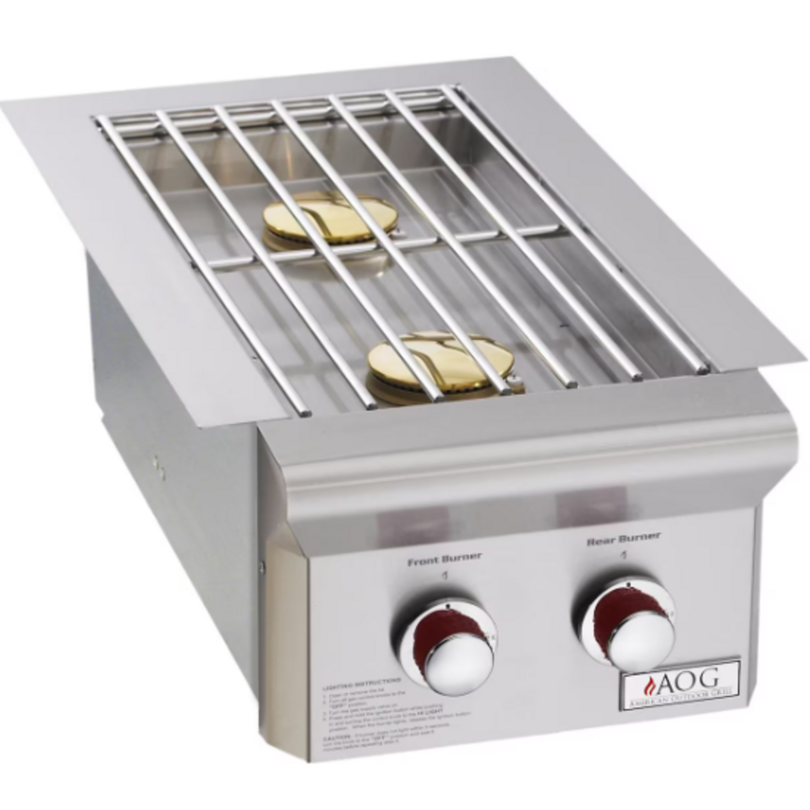 American Outdoor Grill AOG T-Series Built-In Double Side Burner - LP