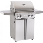 American Outdoor Grill AOG 24" L-Series Freestanding Cart Grill w/ Rotisserie & Side Burner
