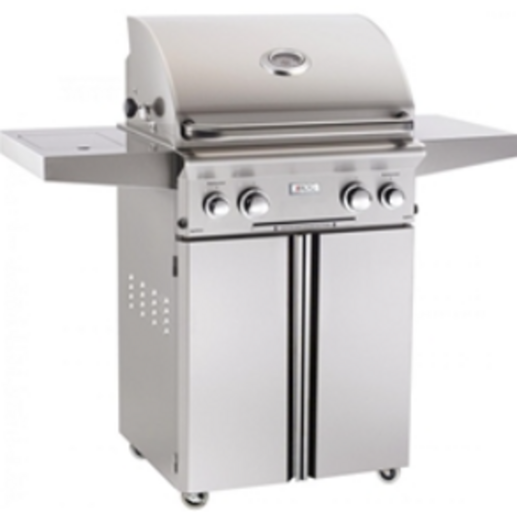 American Outdoor Grill AOG 24" L-Series Freestanding Cart Grill w/ Rotisserie & Side Burner