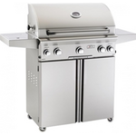 American Outdoor Grill AOG 30" L-Series Freestanding Cart Grill w/ Rotisserie & Side Burner