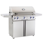 American Outdoor Grill AOG 36" L-Series Freestanding Cart Grill w/ Rotisserie & Side Burner