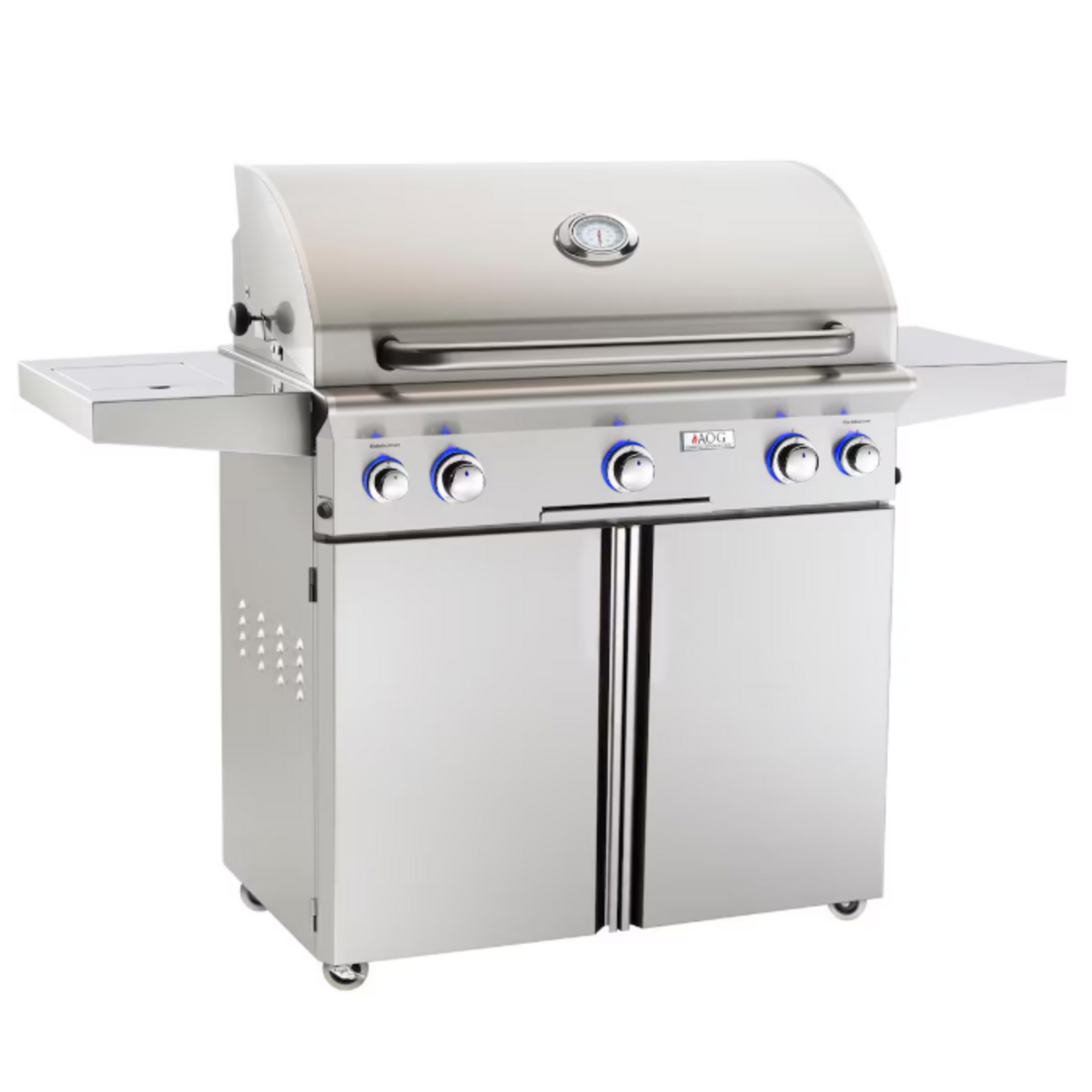 American Outdoor Grill AOG 36" L-Series Freestanding Cart Grill w/ Rotisserie & Side Burner