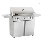 American Outdoor Grill AOG 30" T-Series Freestanding Cart Grill w/ Rotisserie & Side Burner