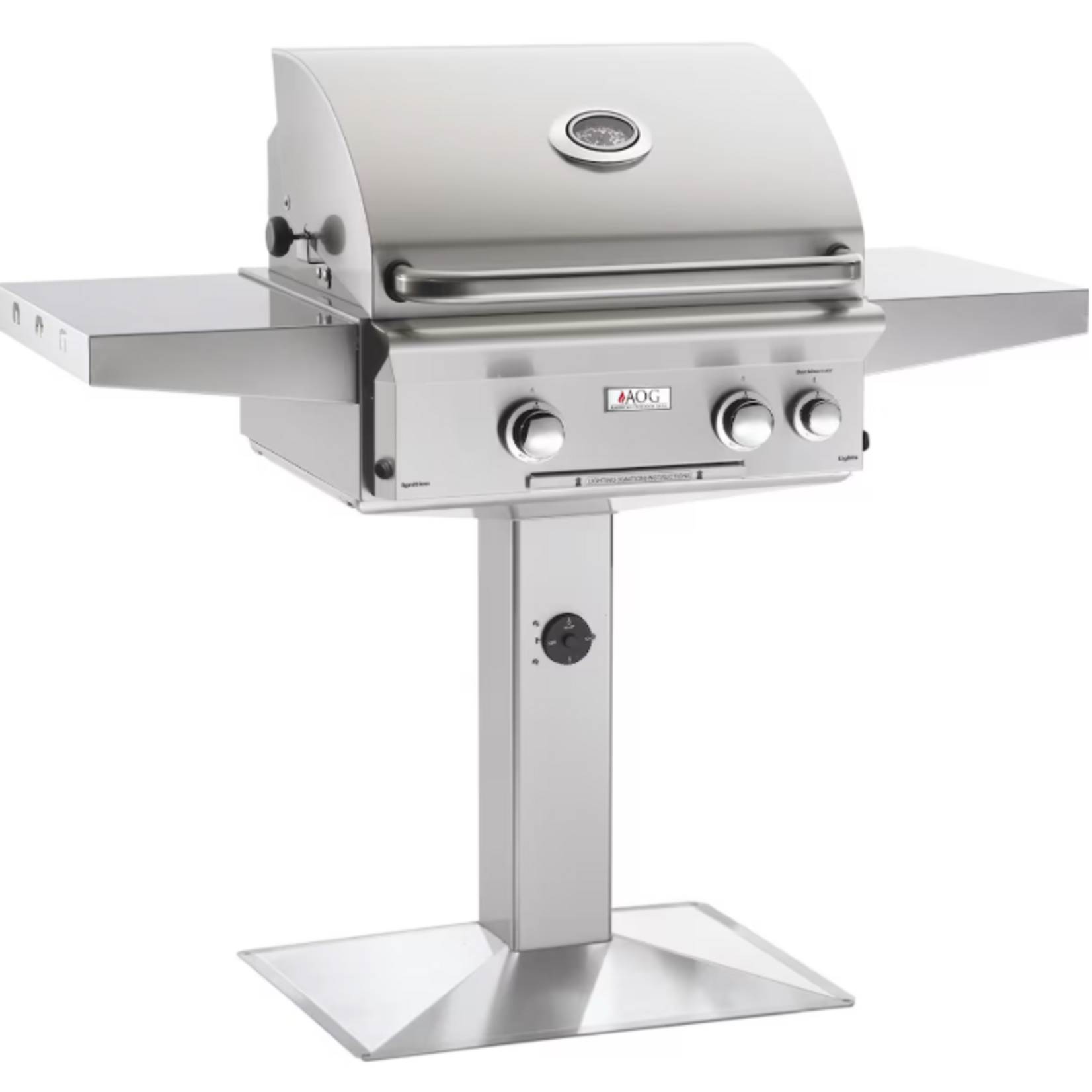 American Outdoor Grill AOG 24" L-Series Patio Post Grill w/ Rotisserie