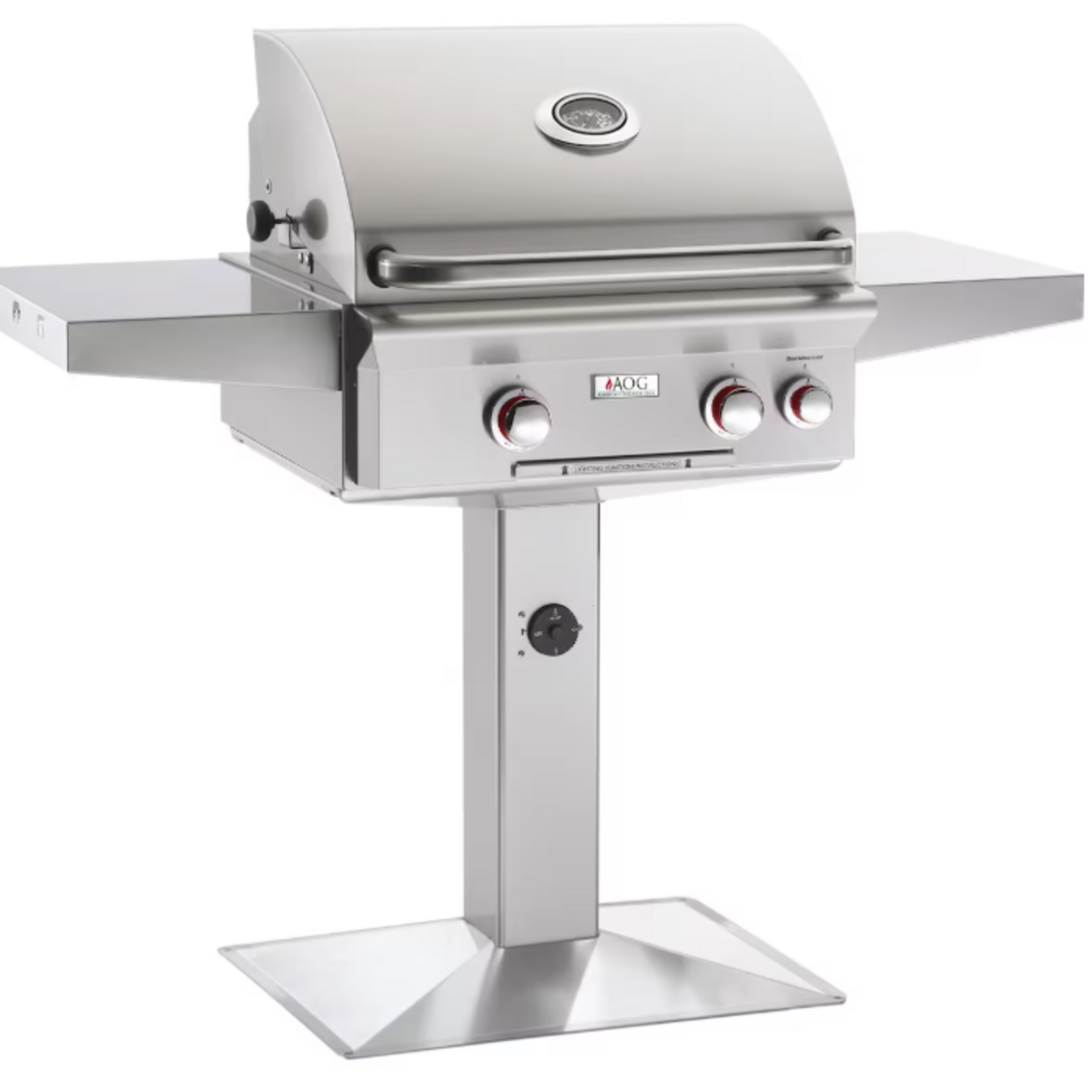 American Outdoor Grill AOG 24" T-Series Patio Post Grill w/ Rotisserie
