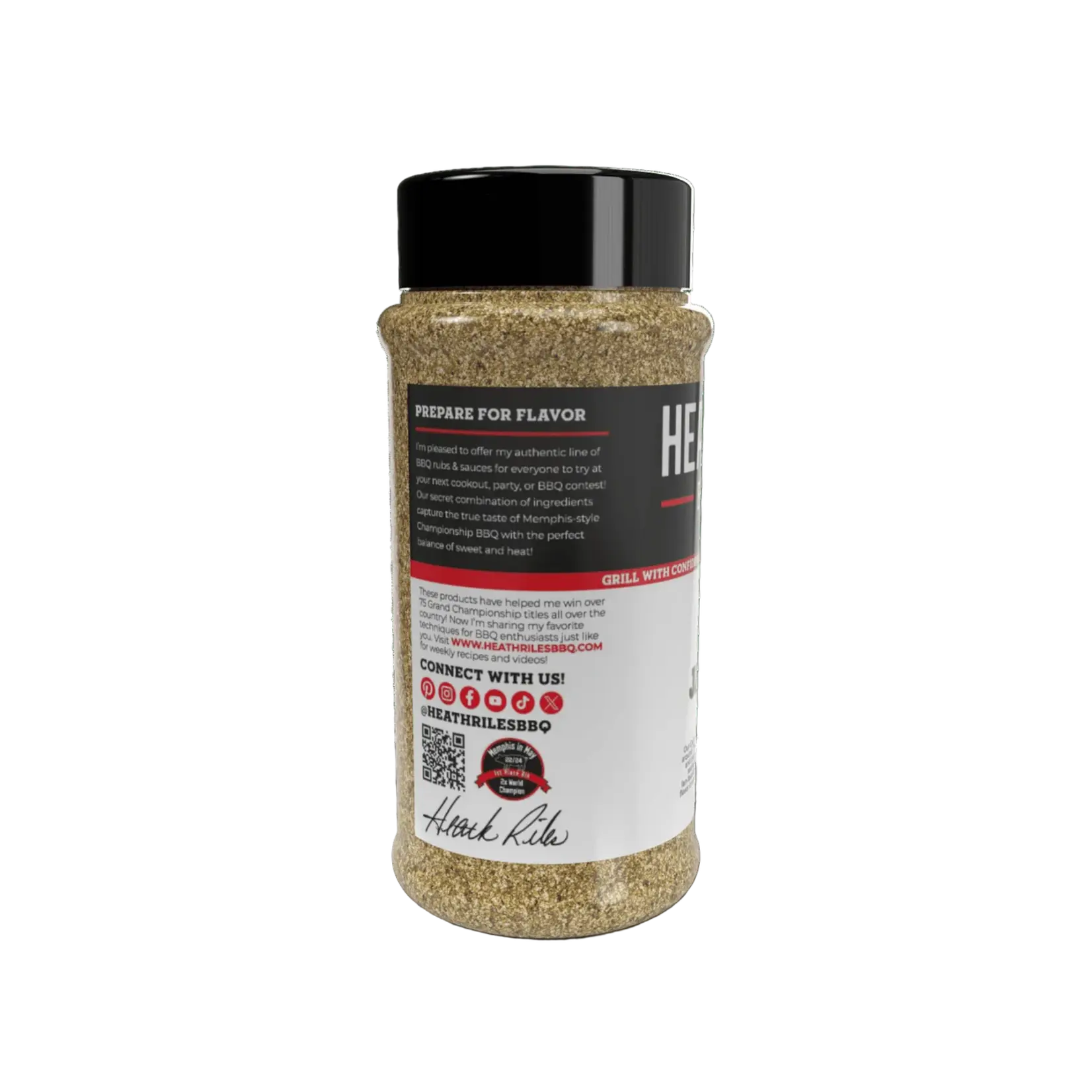 Heath Riles Heath Riles Garlic Jalapeno Rub - 2# Bag