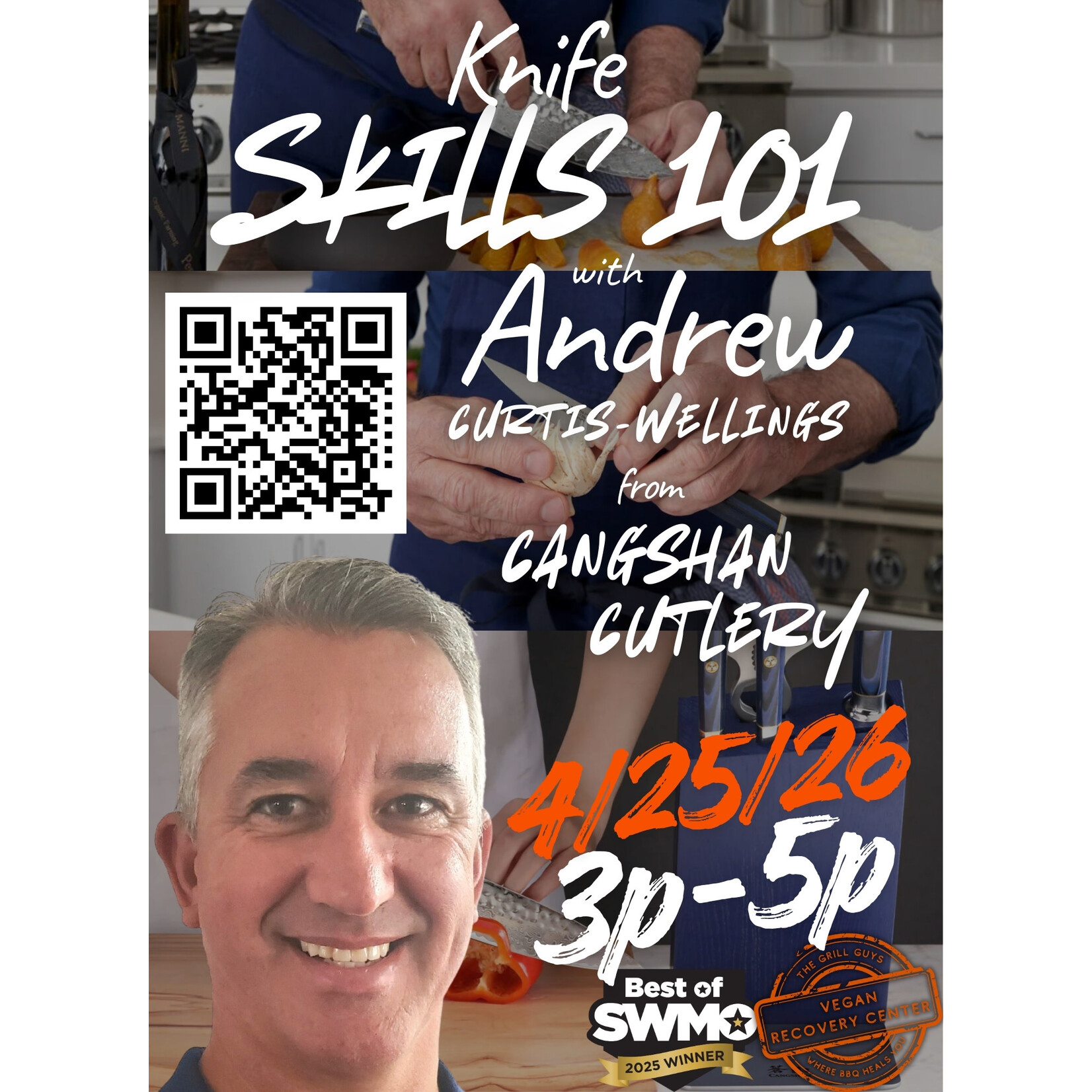 4/25/26 Knife Skills with Cangshan's Andrew Curtis-Wellings