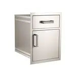 FireMagic FireMagic - Flush Mount Series-5 Sealed Medium Pantry Door/Drawer Combo 25"H x 17-1/2"W x 26"D