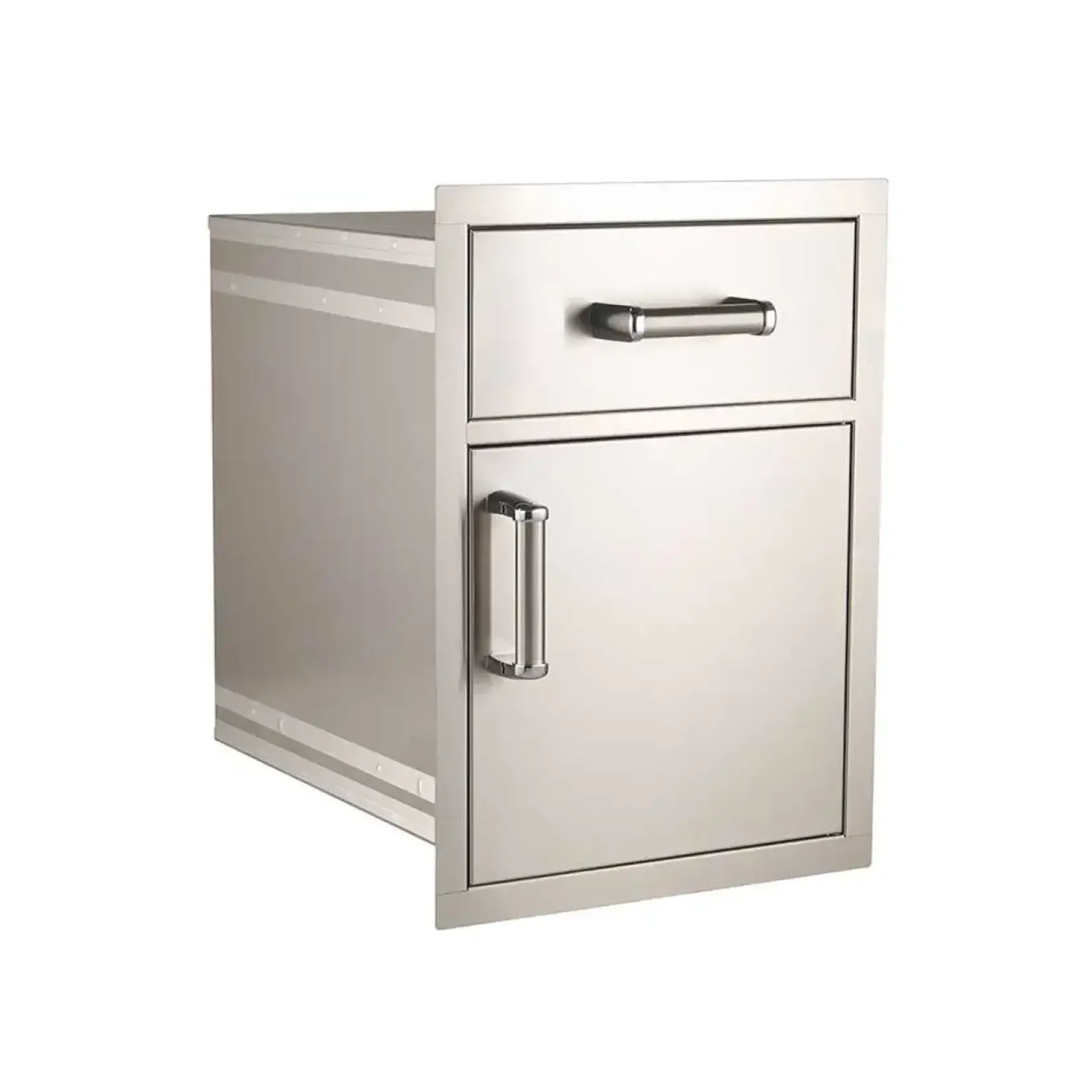 FireMagic FireMagic - Flush Mount Series-5 Sealed Medium Pantry Door/Drawer Combo 25"H x 17-1/2"W x 26"D