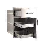 FireMagic FireMagic - Flush Mount Series-5 Sealed Large Pantry Door/Drawer Combo 33-1/2"H x 20"W x 26"D