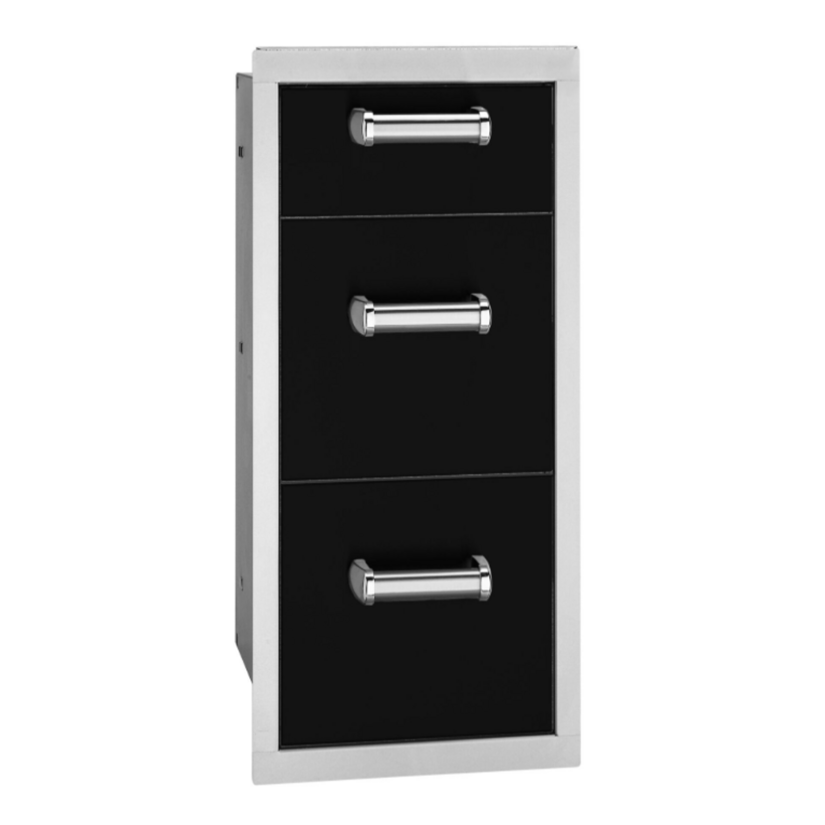 FireMagic FireMagic - Flush Mount Series-5 Triple Drawer 26-1/4"H x 14-1/2"W x 20-1/2"D - Black