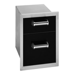 FireMagic FireMagic - Flush Mount Series-5 Double Drawer 16"H x 14-1/2"W x 20-1/2"D - Black