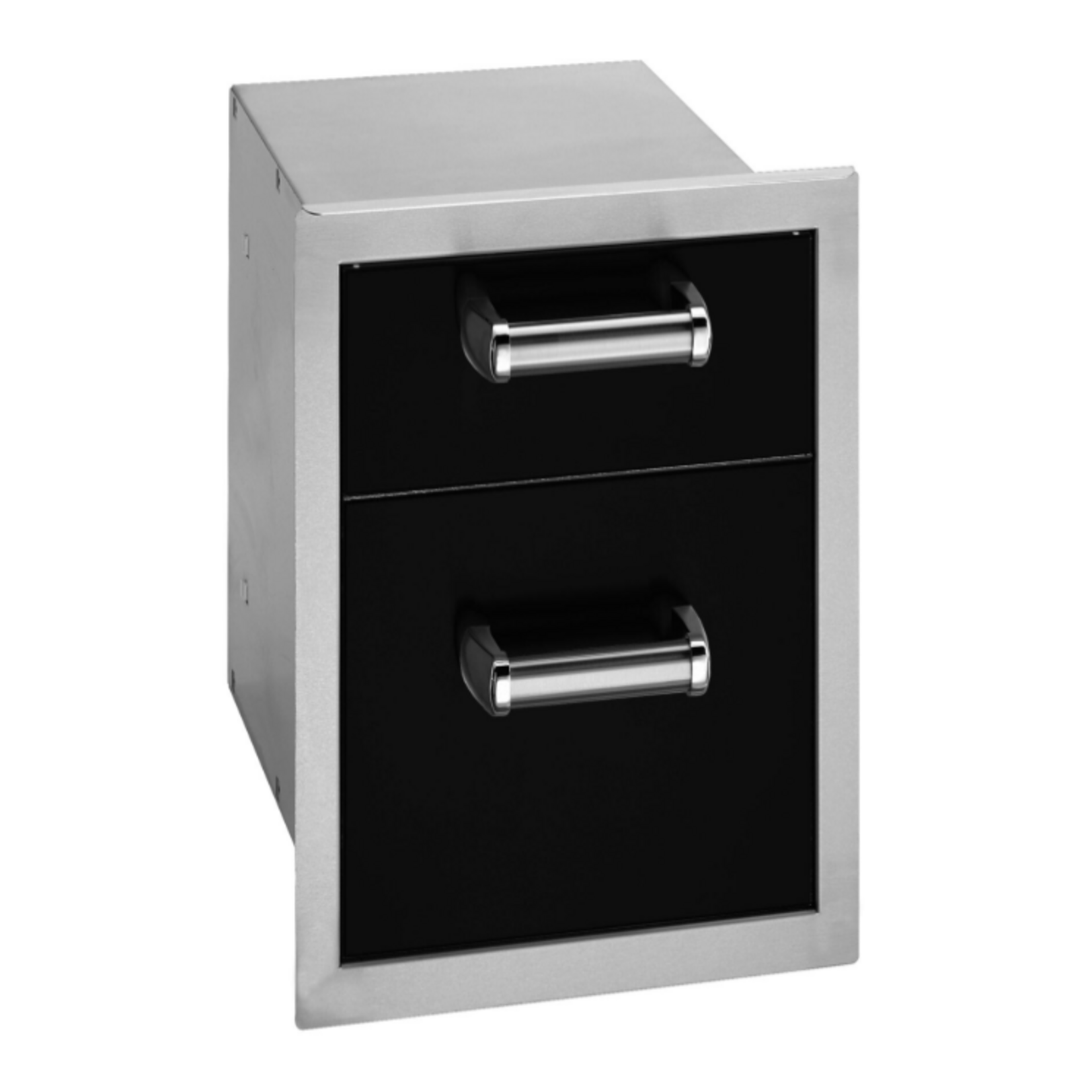 FireMagic FireMagic - Flush Mount Series-5 Double Drawer 16"H x 14-1/2"W x 20-1/2"D - Black