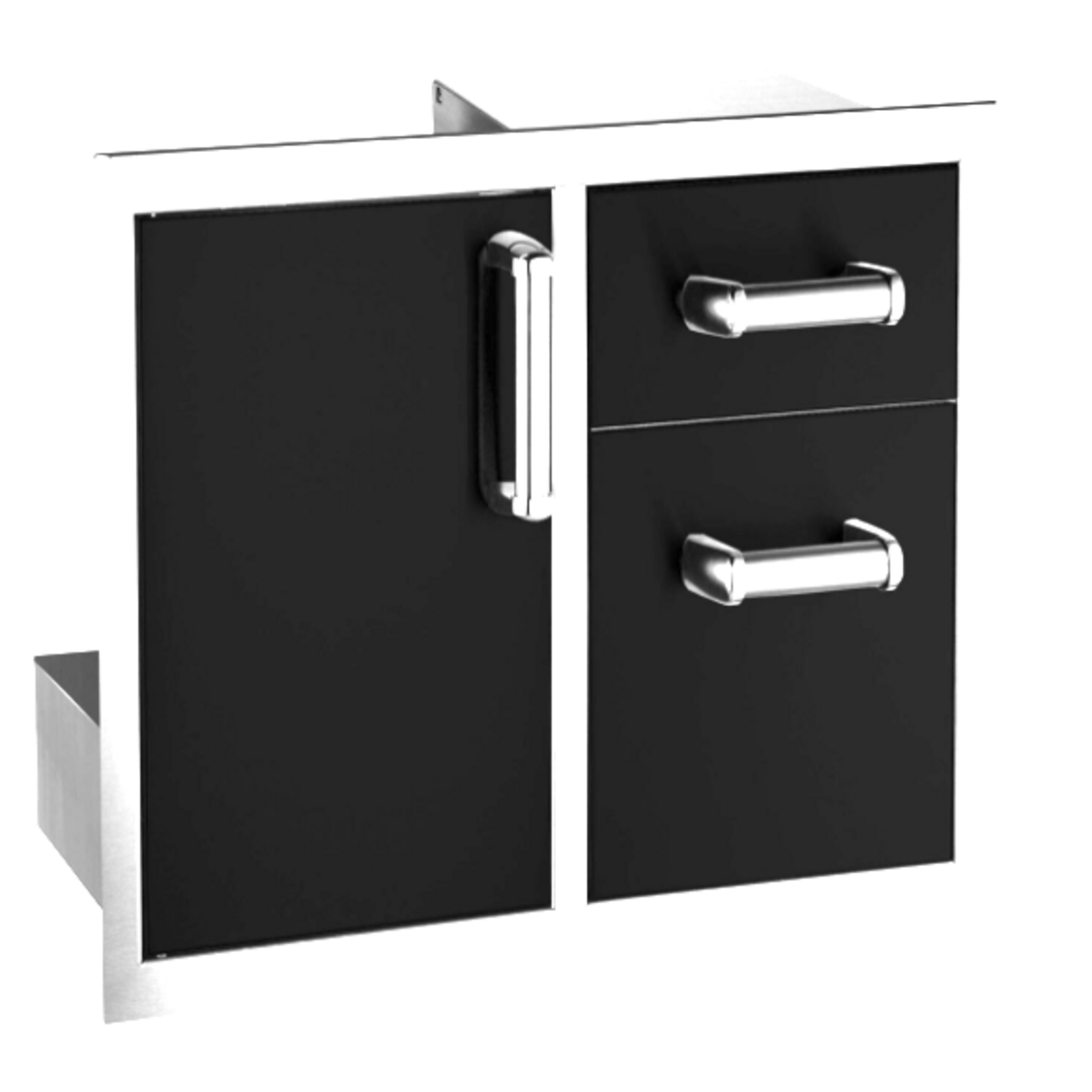 FireMagic FireMagic - Flush Mount Series-5 Door/Drawer Combo 18"H x 30"W x 26"D - Black