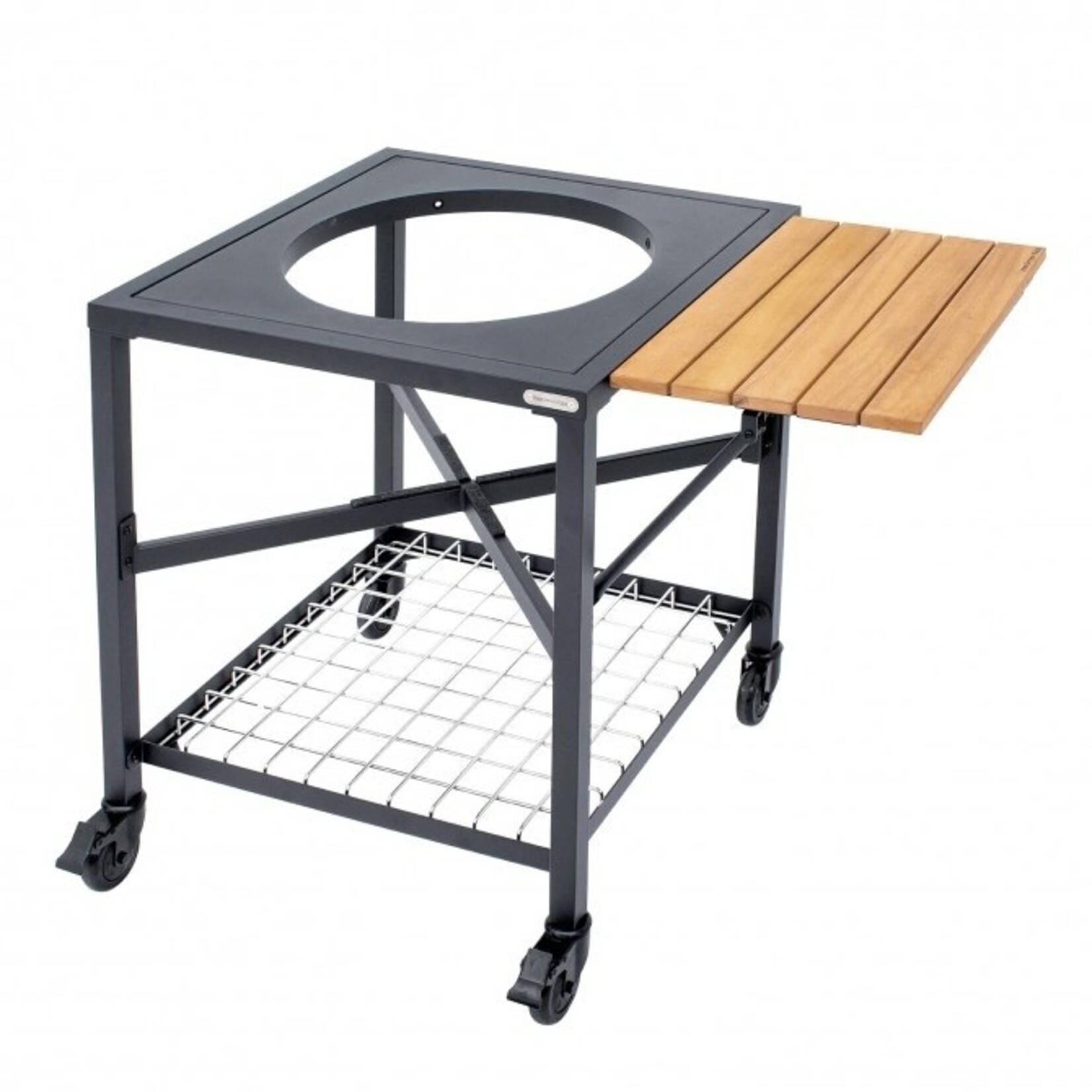 Big Green Egg BGE Acacia Wood Mate, Modular Nest