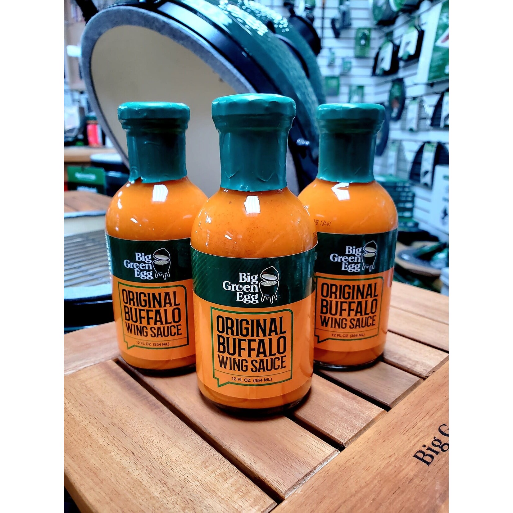 Big Green Egg BGE Original Buffalo Wing Sauce 12oz.