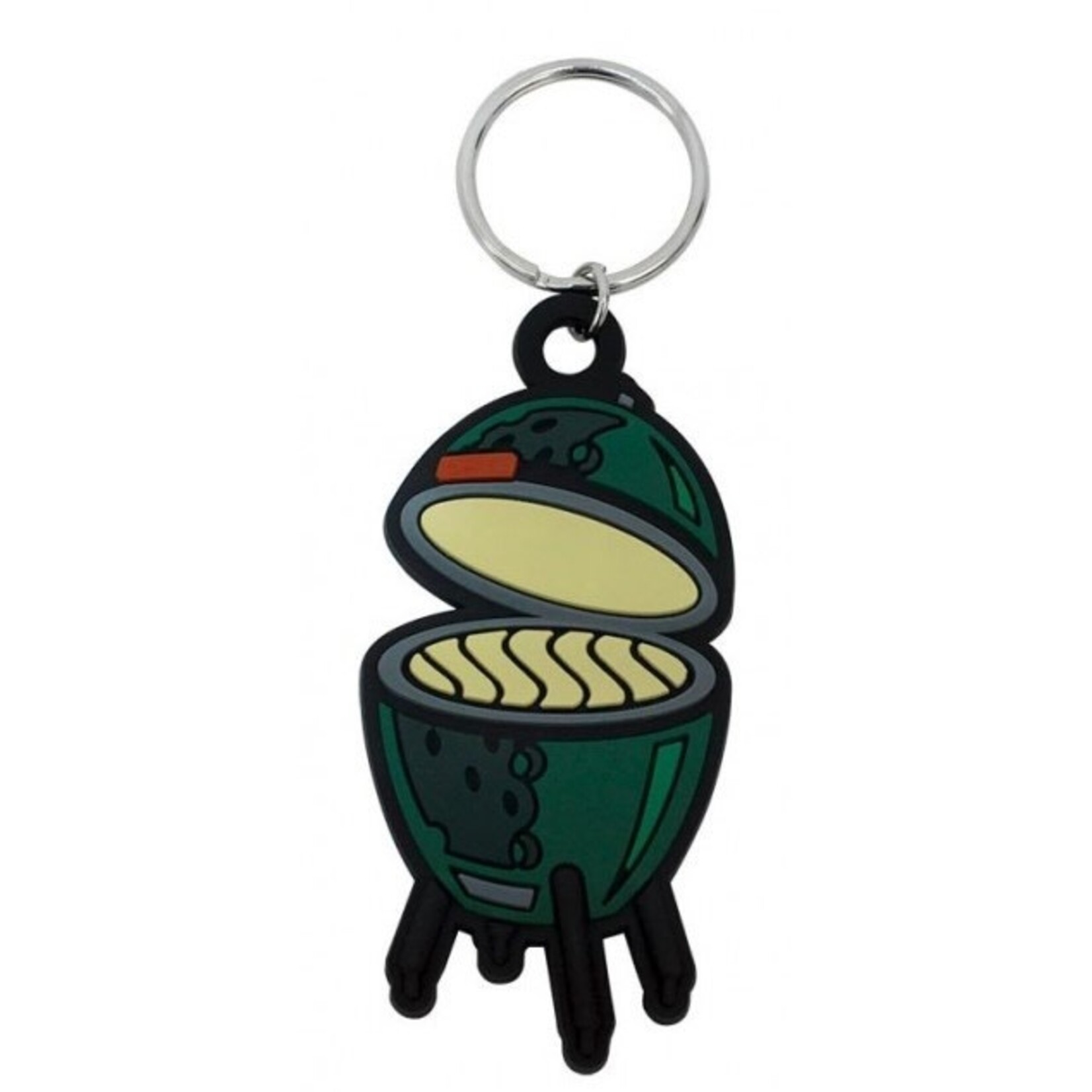 Big Green Egg BGE Rubber Keychain
