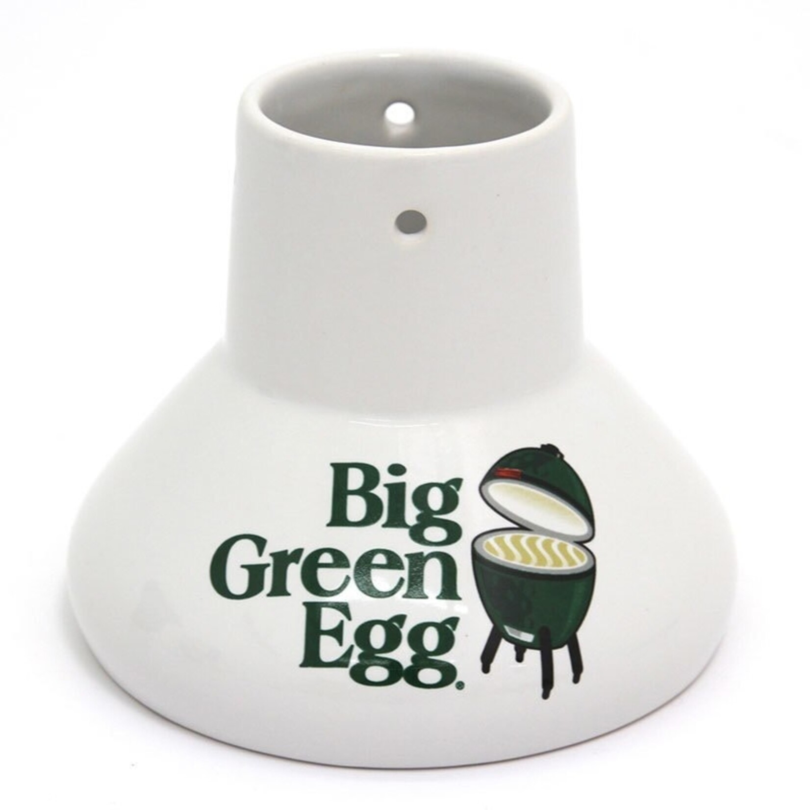 Big Green Egg BGE Sittin' Chicken Ceramic Roaster