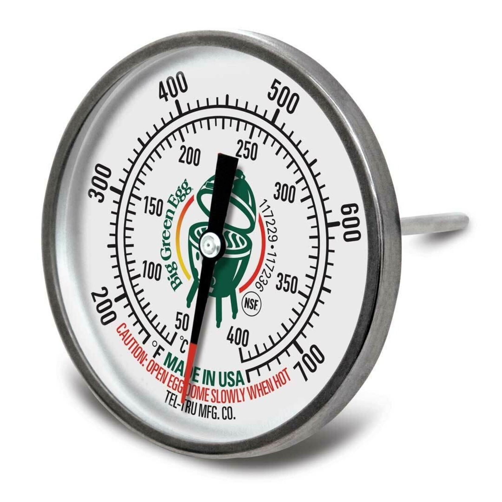 Big Green Egg BGE Temperature Gauge - 3in Dial