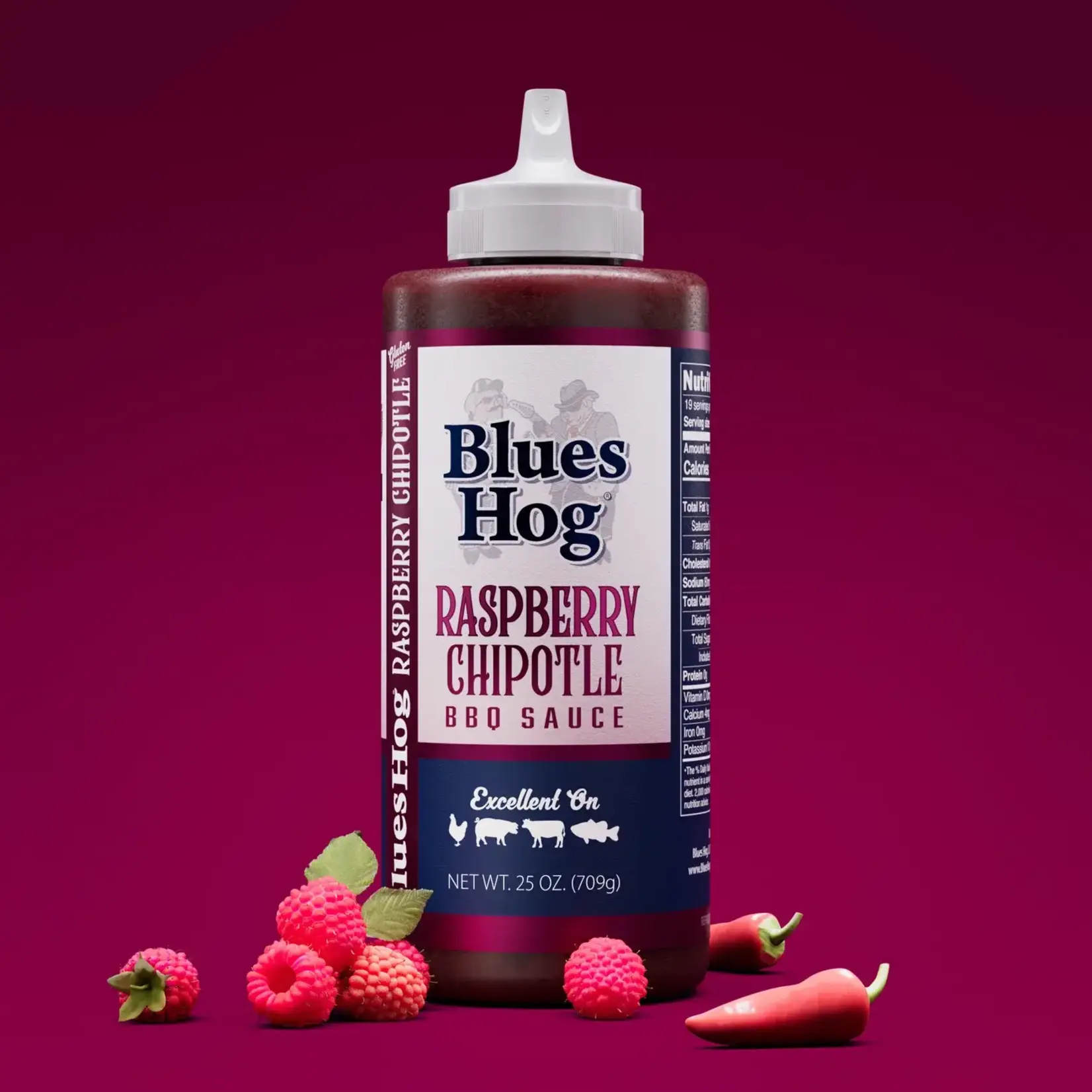 Blues Hog Blues Hog Raspberry Chipotle Barbecue Sauce 25oz