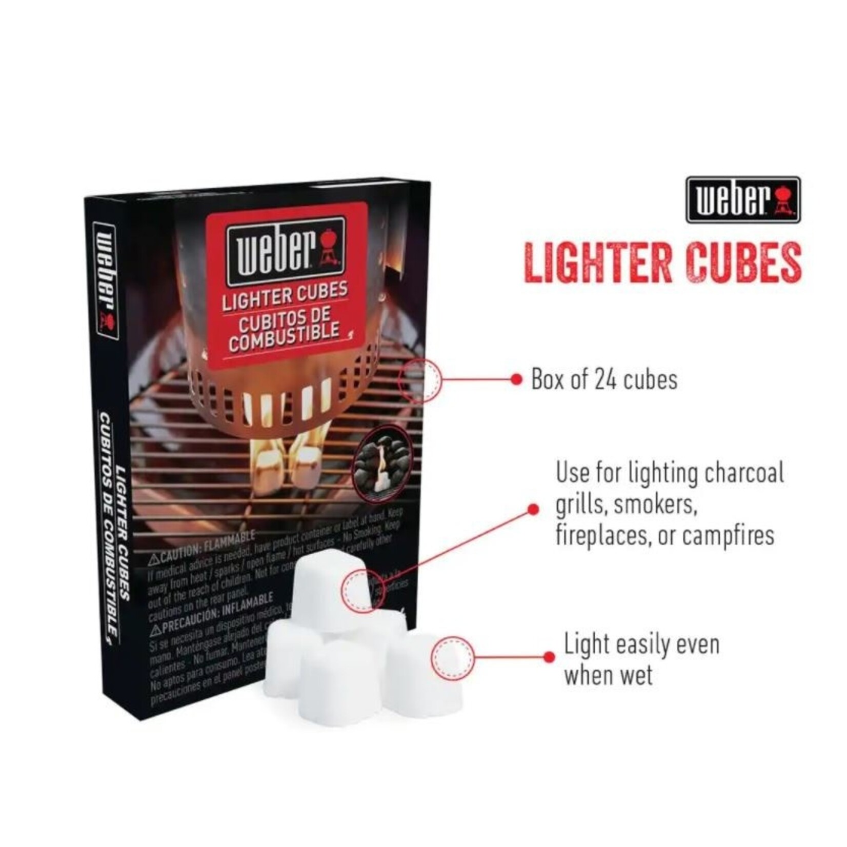 Weber Lighter Cubes