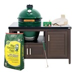Big Green Egg BGE Modern Cooking Island 50" Table Starter Package - LG