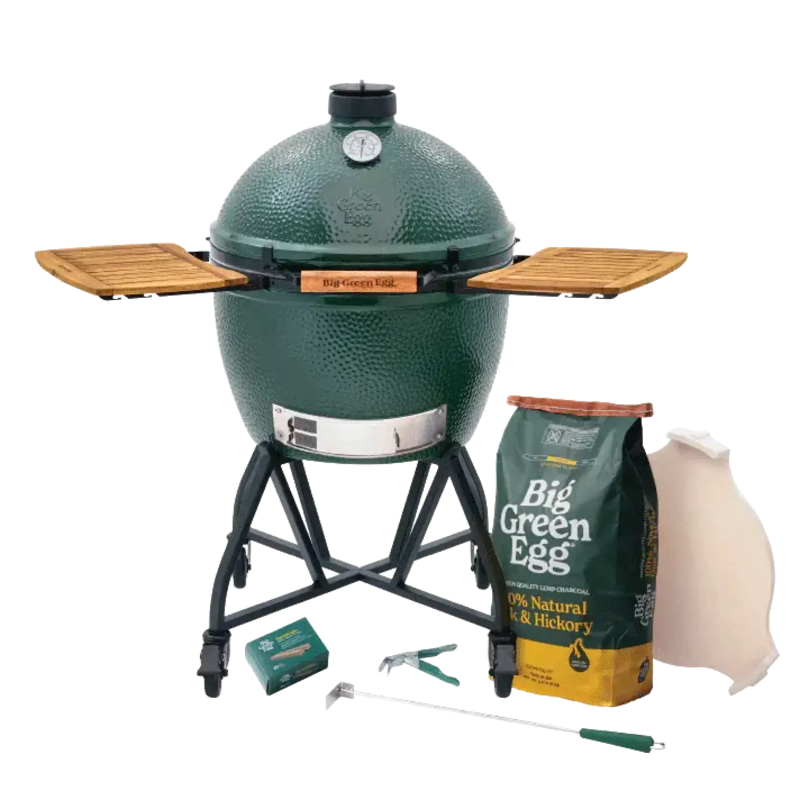 Big Green Egg BGE IntEGGrated Nest+Handler Starter Package w/ Mates - 2XL