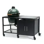 Big Green Egg BGE Modular Nest + Cabinet Package, Distressed Acacia - Medium