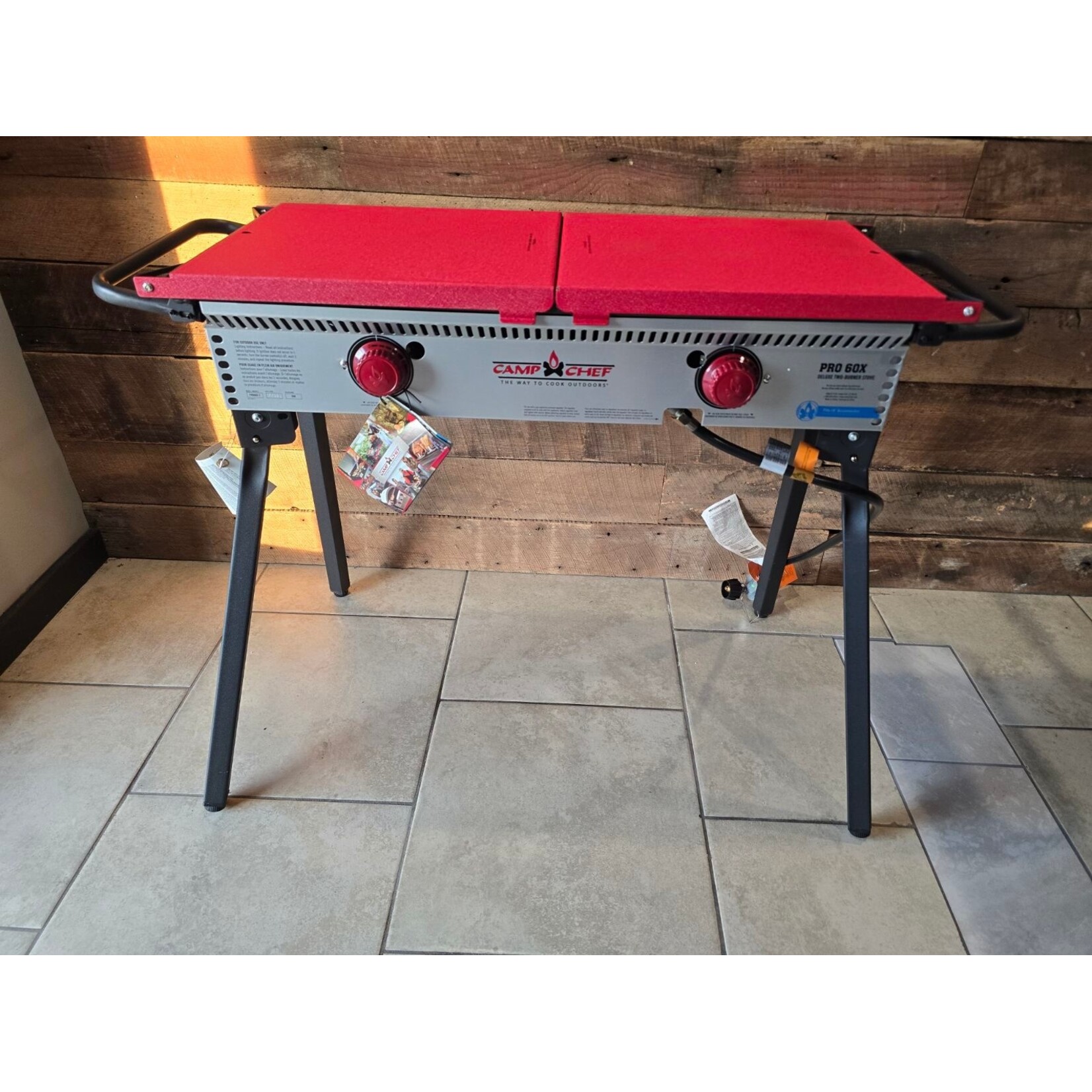 Camp Chef Camp Chef PRO 60X/Pro 14 Deluxe 2 Burner Cooking System - Open Box w/ Carry Bag