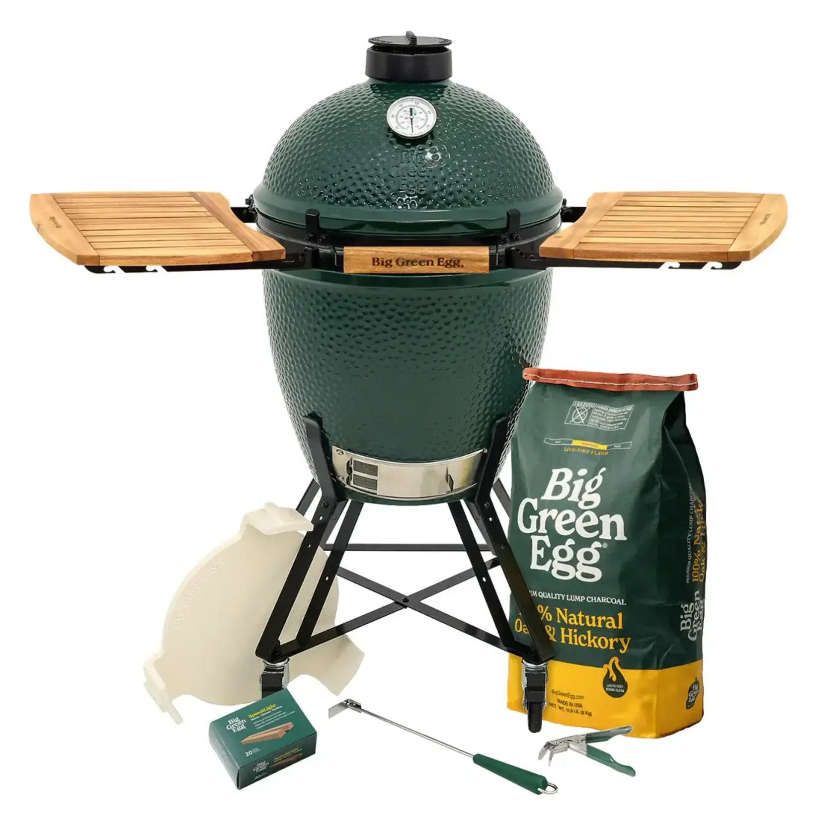 Big Green Egg BGE Nest Starter Package w/ 17" Mates - Large (LG)