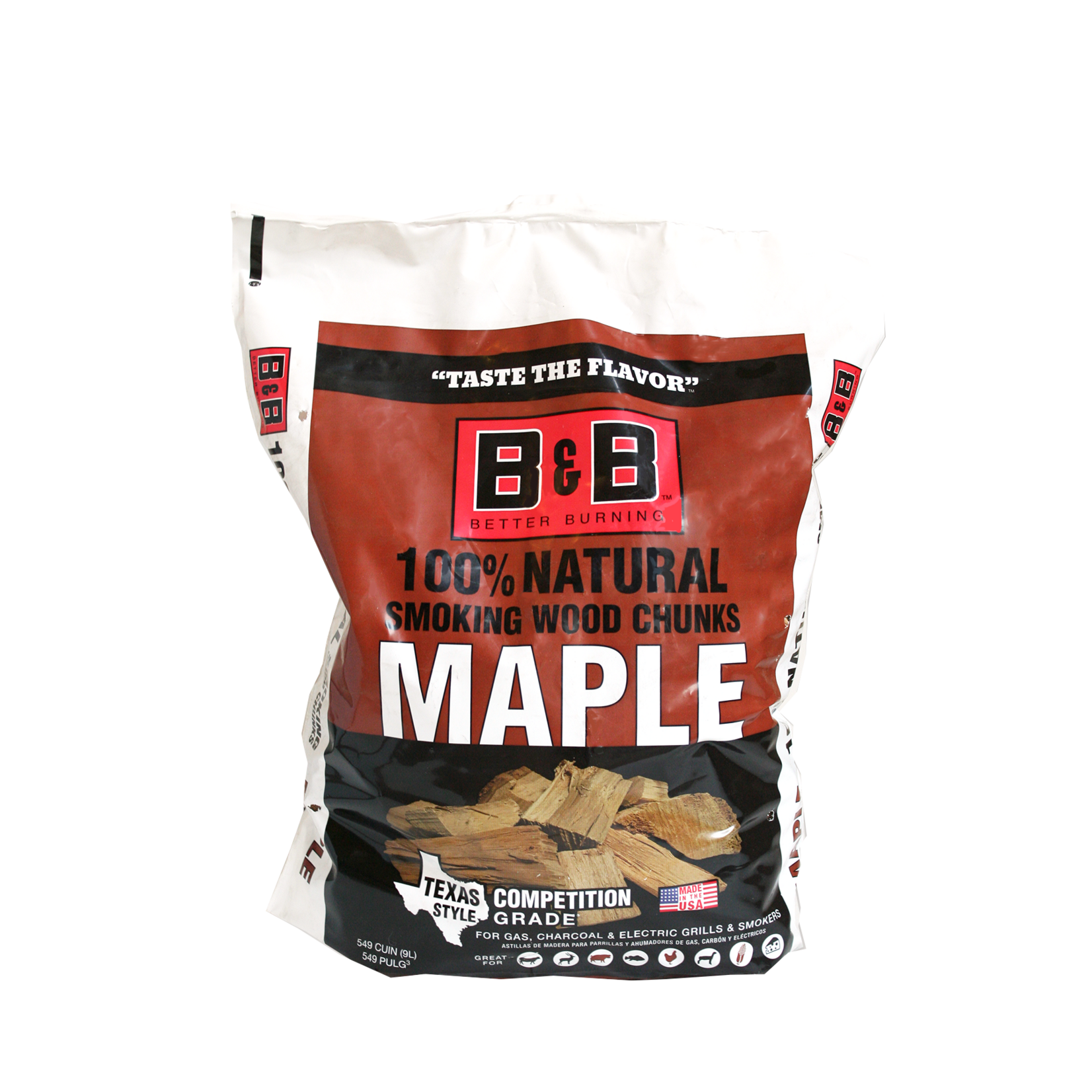 B & B Charcoal B&B Maple Smoking Wood Chunks