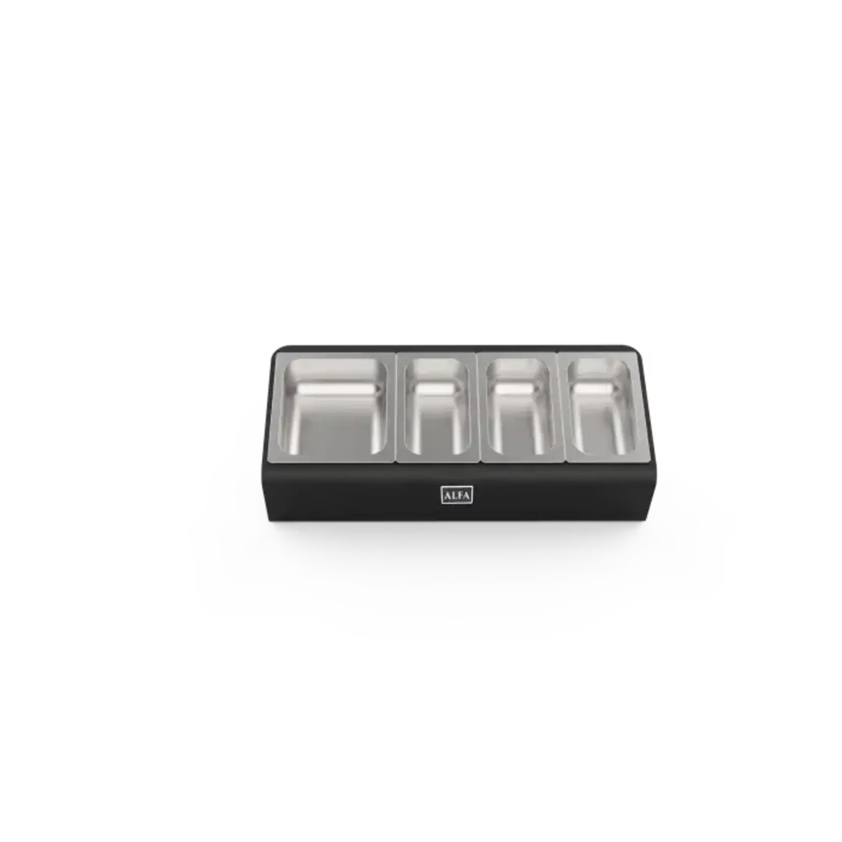 Alfa Alfa Cooking Station Topping Station 4 Trays w/ Lids