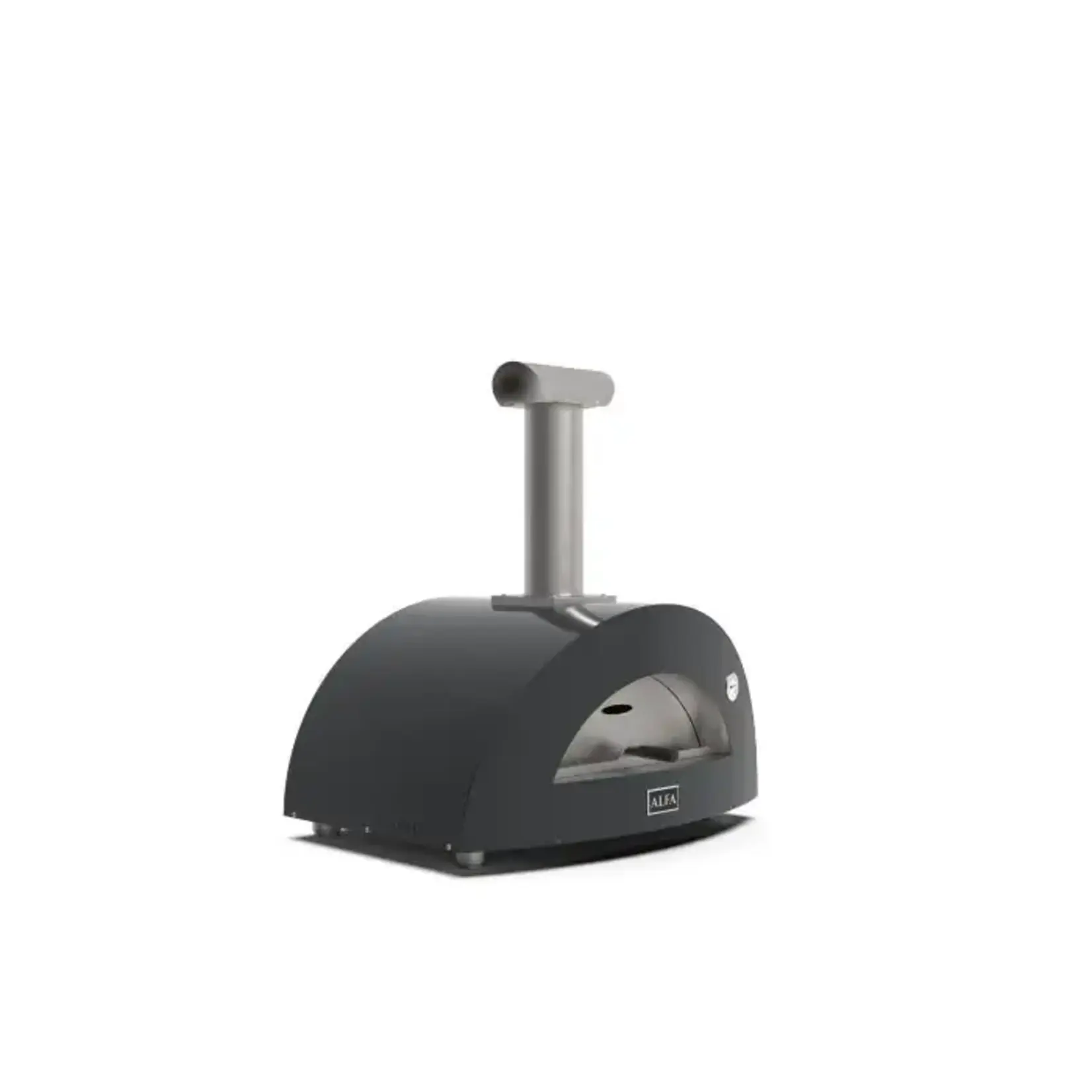 Alfa Alfa Moderno 2 Pizze Oven Wood (Top Only) - Anthracite Grey