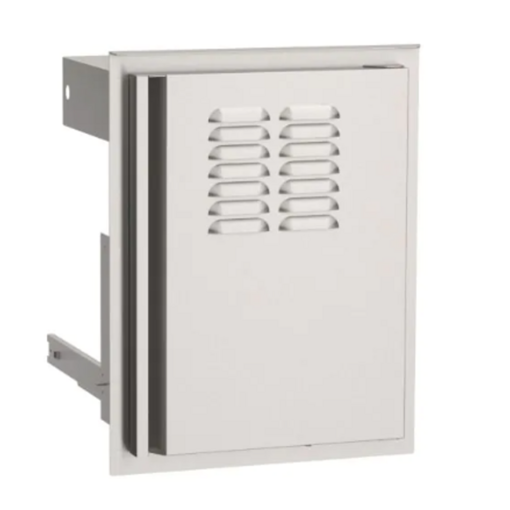 American Outdoor Grill AOG 14" 2026 Louvered Door w/ Tank Tray, Vertical - Right