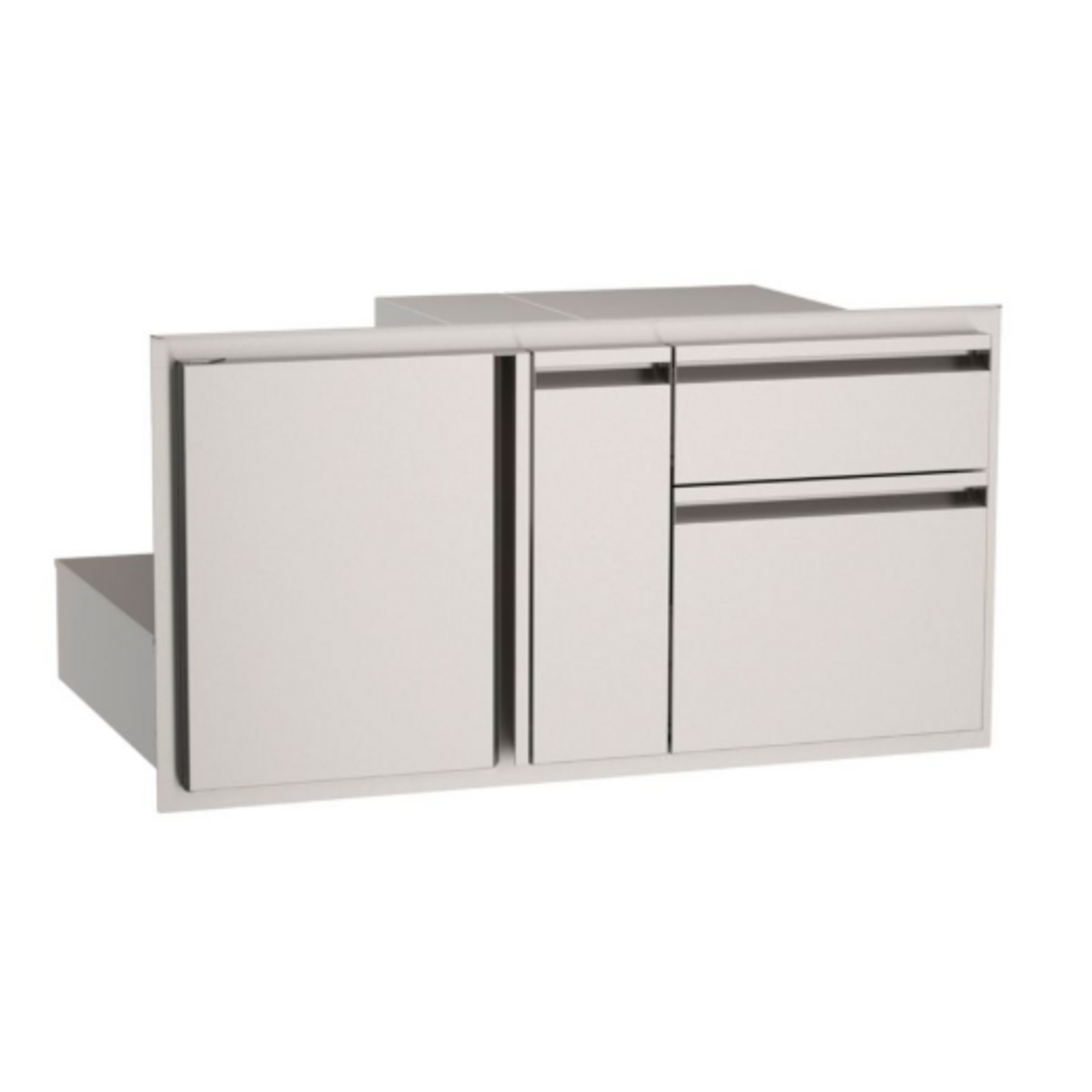 American Outdoor Grill AOG 36" 2026 Door w/ Double Drawer & Platter Storage